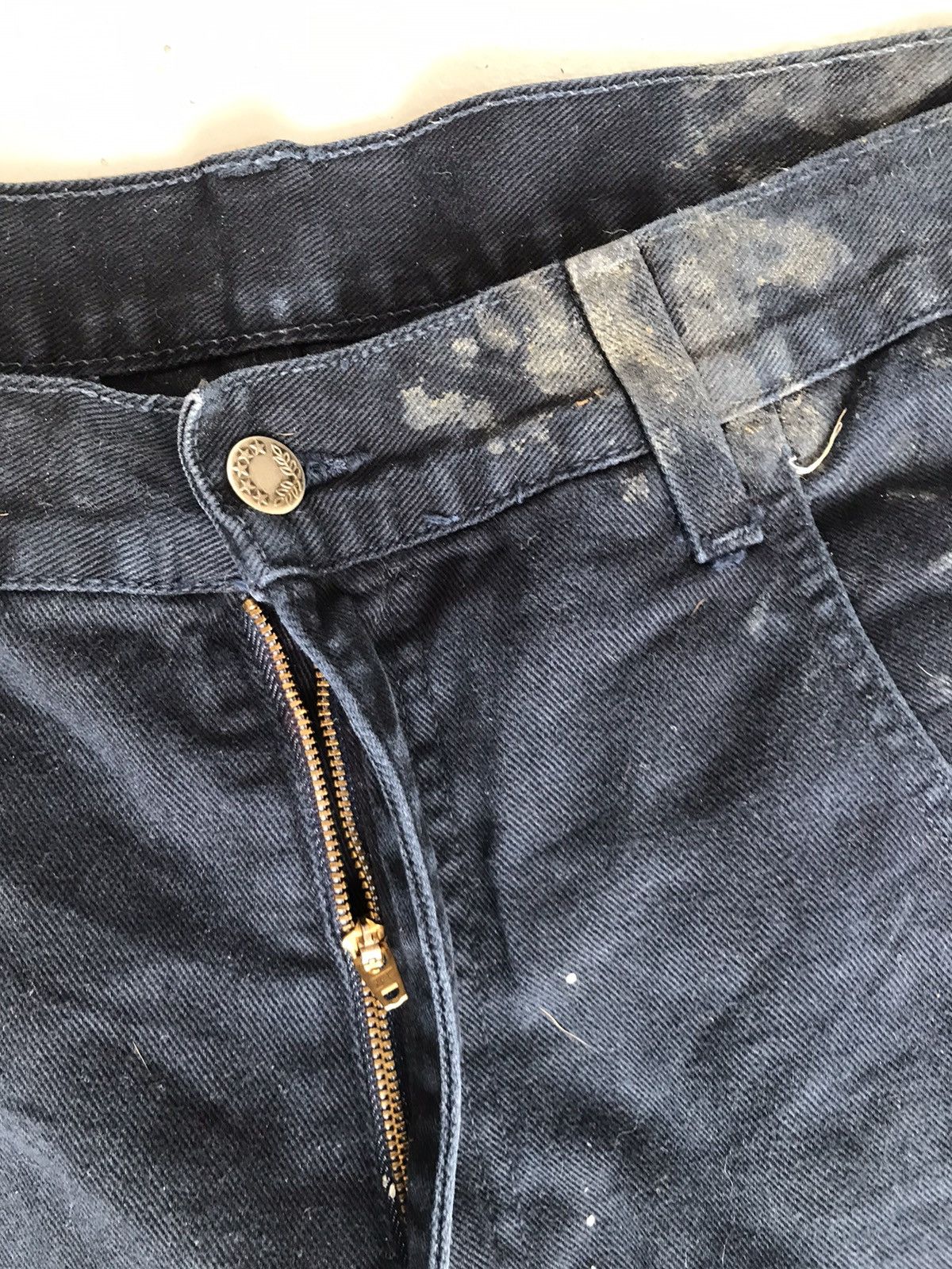 Tommy Hilfiger × Vintage Vintage tummy Hilfiger big pocket SpellOut denim jort Size US 39 - 6 Thumbnail