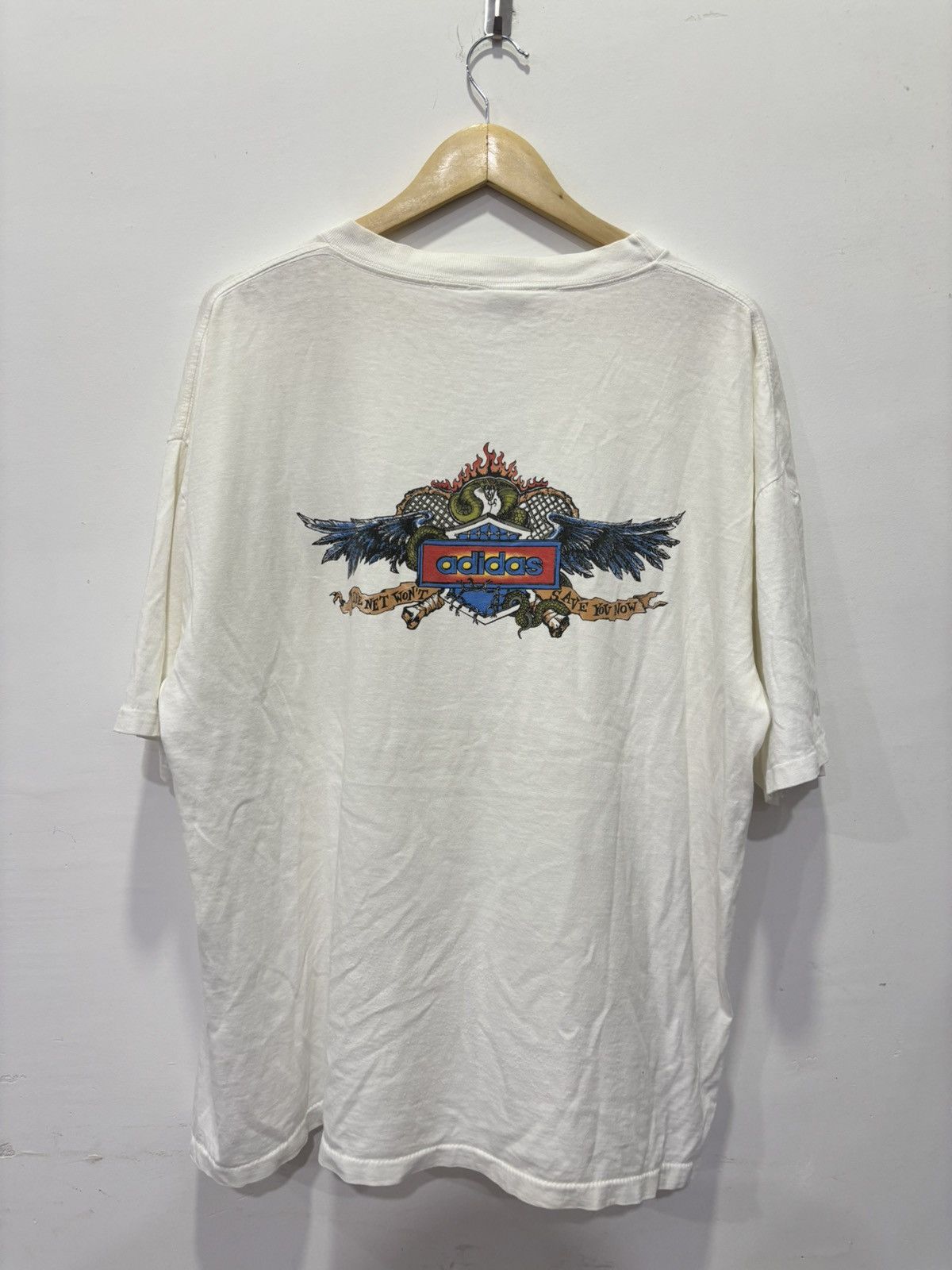 Adidas × Vintage Vintage Adidas Jensen Tshirt Size US L / EU 52-54 / 3 - 2 Thumbnail