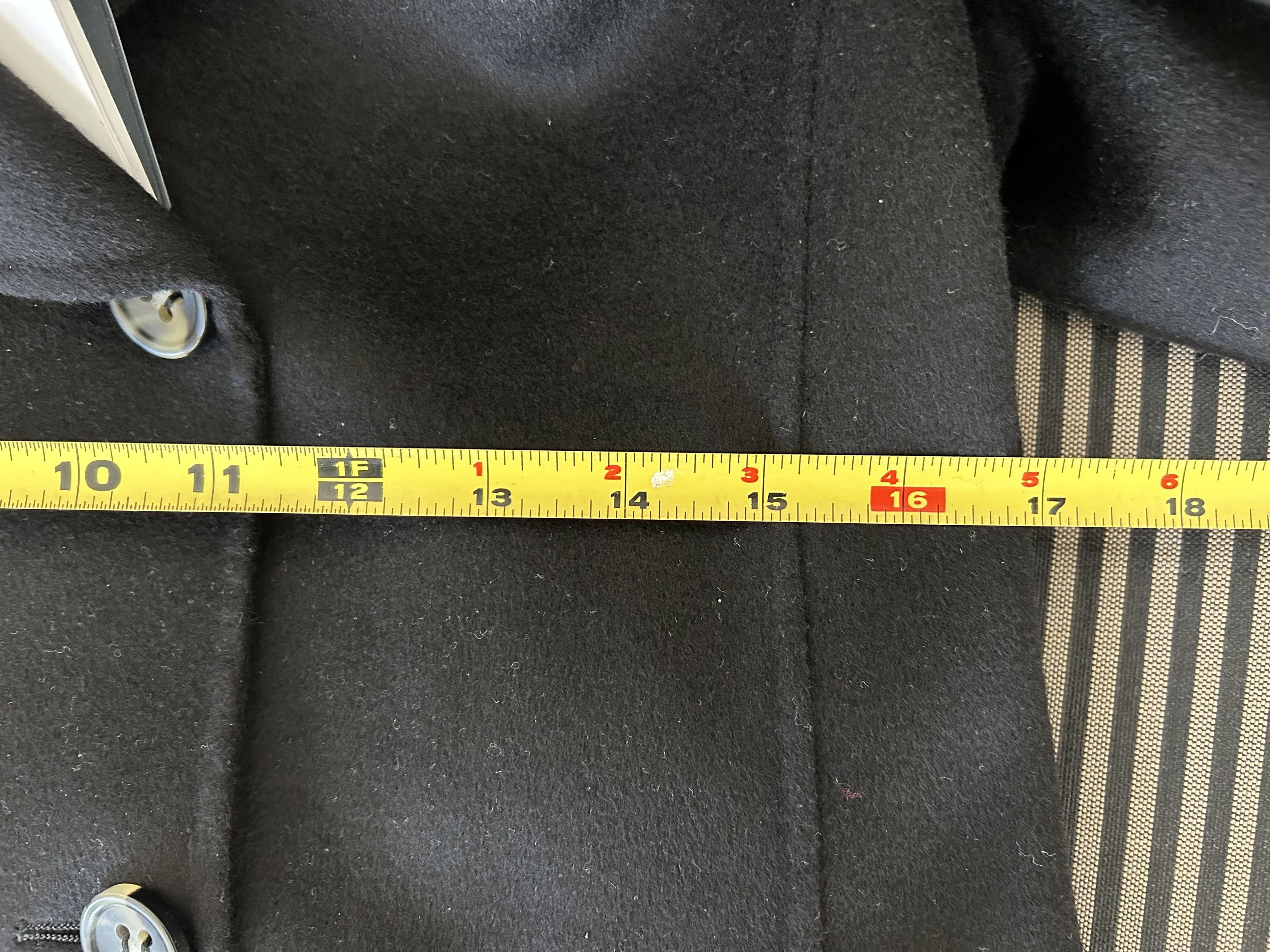 Sportmax Sportmax Black Wool Cashmere Double Breasted Belted Coat Size M / US 6-8 / IT 42-44 - 5 Thumbnail