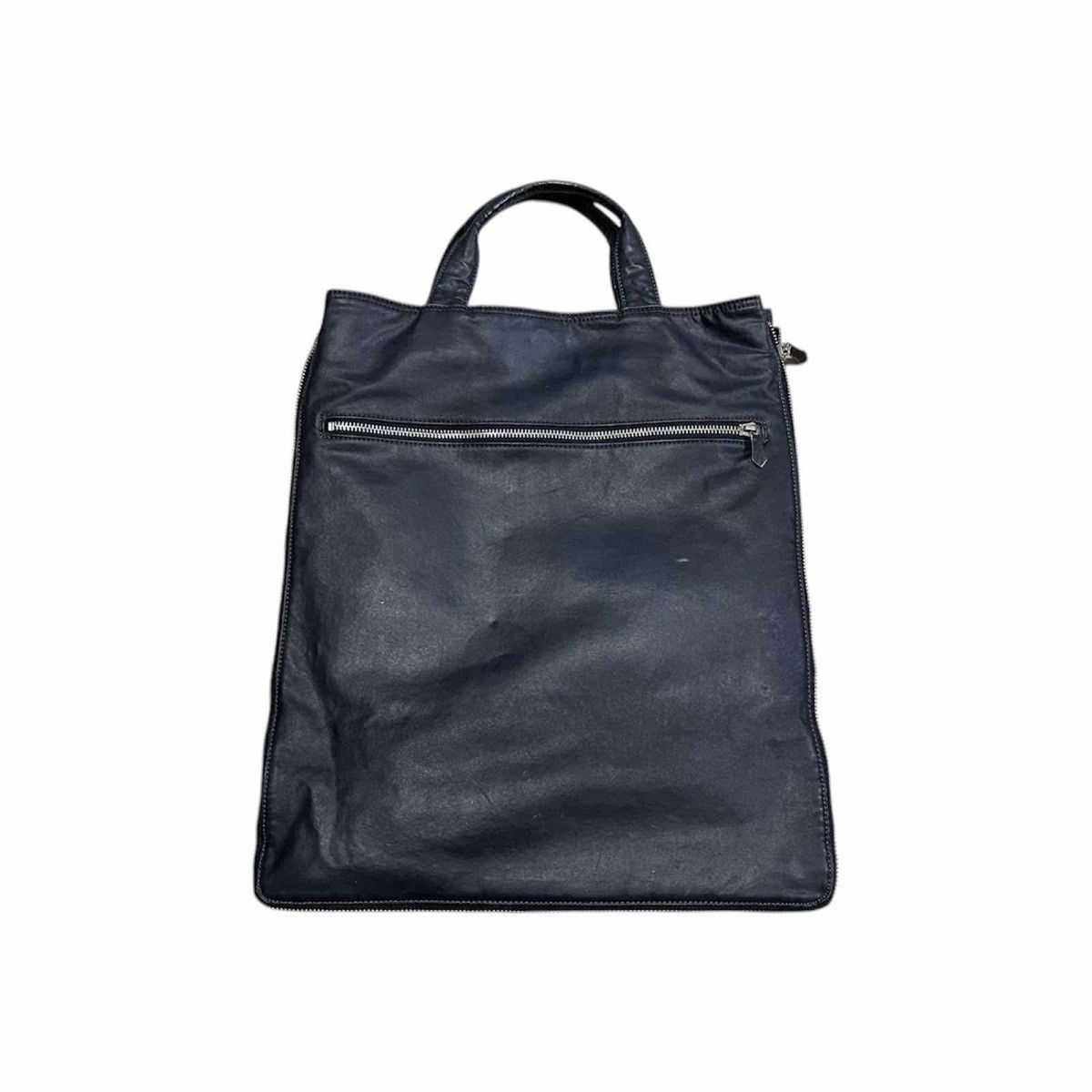 Gaultier Homme Objet × Jean Paul Gaultier 🔥Vintage Jean Paul Gautier Leather Tote Bag Zip JPG Bag Size ONE SIZE - 2 Thumbnail