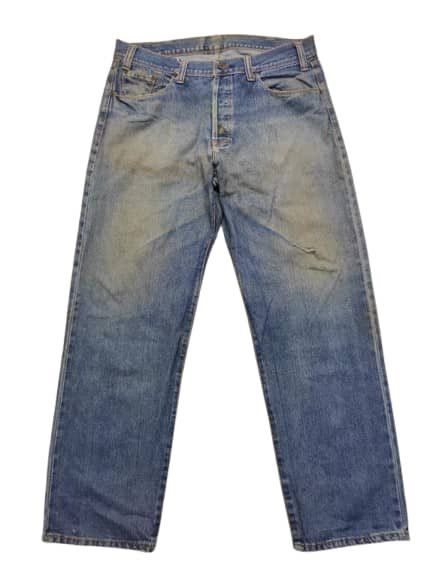 Levi's × Levi's Vintage Clothing VINTAGE 70’s LEVIS BIG E SELVEDGE BAGGY JEANS Size US 37 - 1 Thumbnail