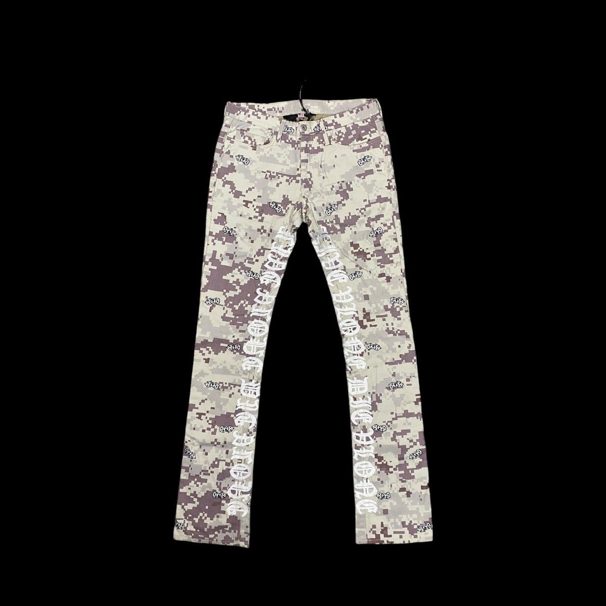Vlone Vlone Digital Camo Denim Jeans (M) Size US 32 / EU 48 - 1 Thumbnail