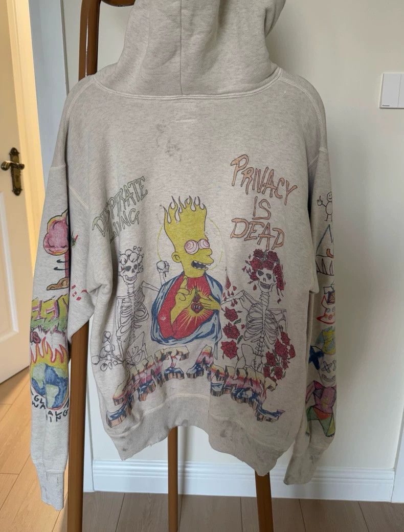 Saint Michael Saint Michael SS21 Simpson makes old hoodie 2502-Nextarrow Size US S / EU 44-46 / 1 - 2 Thumbnail