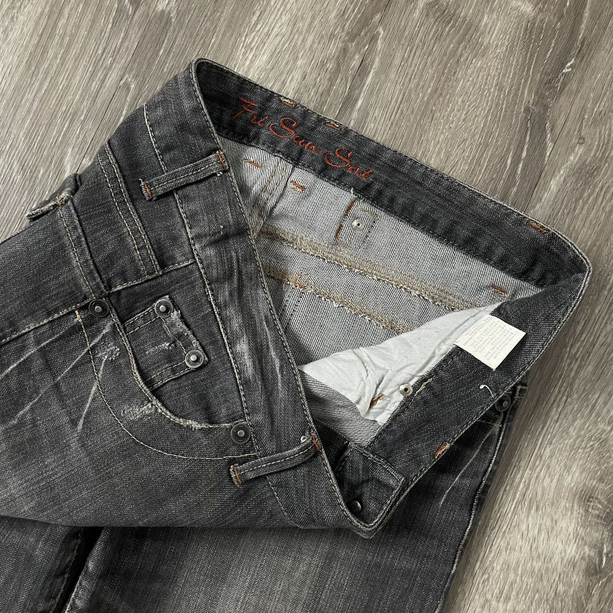 If Six Was Nine × Japanese Brand × Vintage FLARED BOOTCUT FECTSUNSAT Size US 33 - 4 Thumbnail