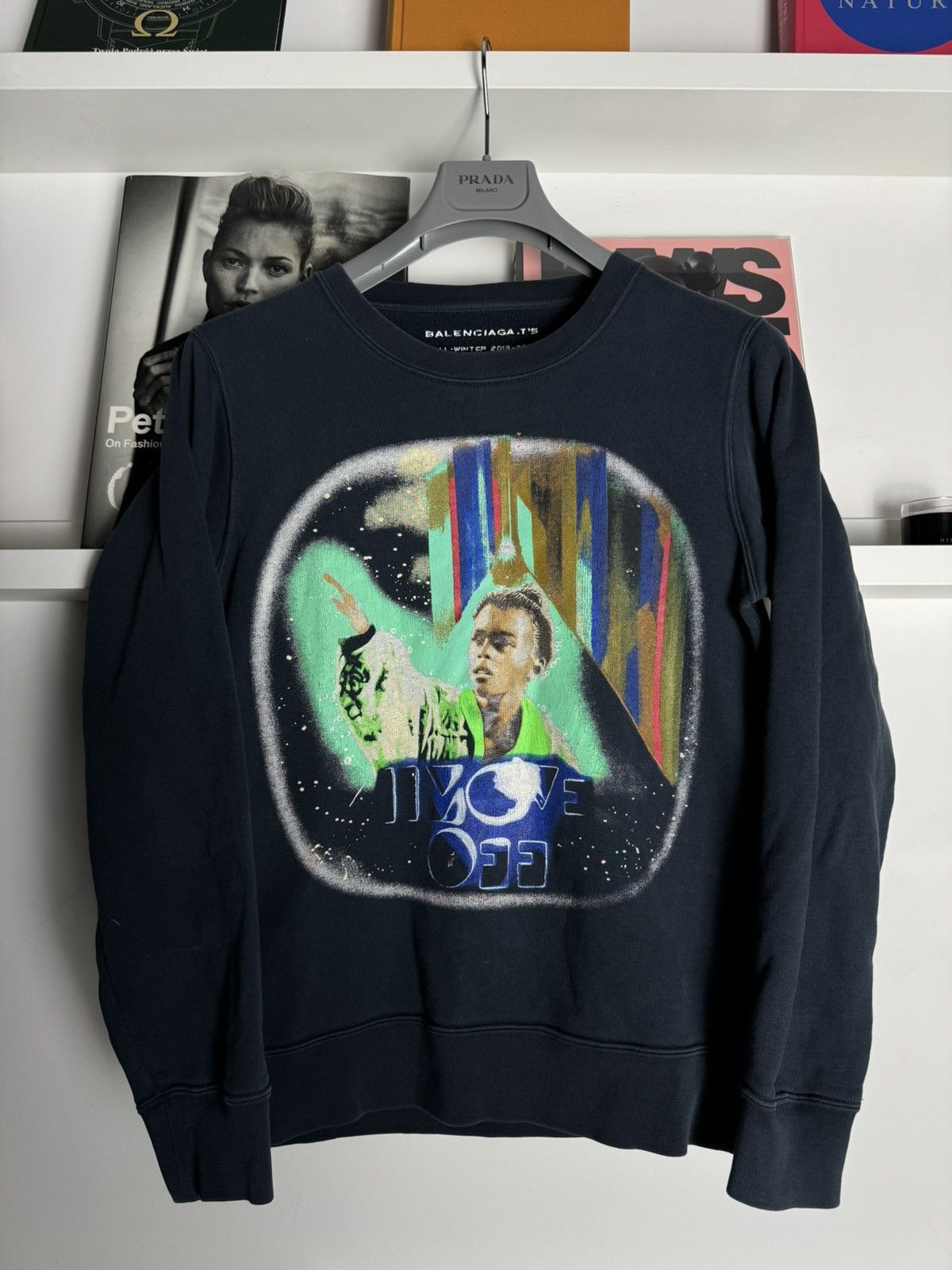 Balenciaga Balenciaga Paris Fw13-14 Runway designer crewneck sweatshirt Size US M / EU 48-50 / 2 - 1 Thumbnail