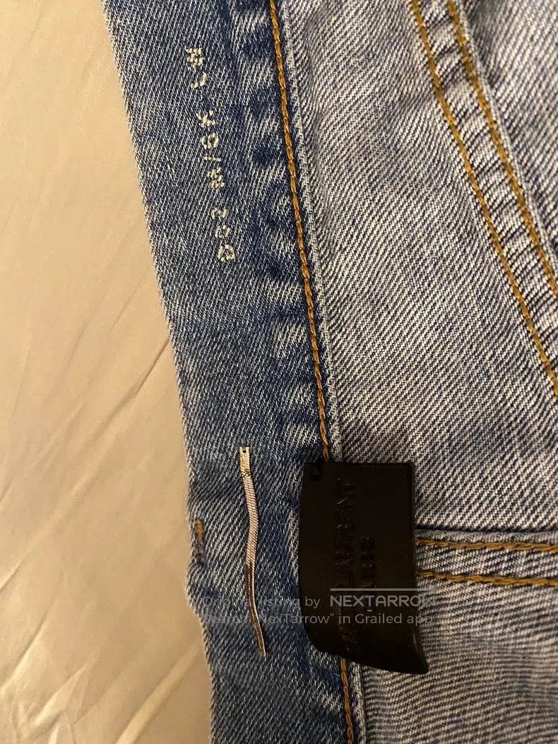 Saint Laurent Paris Saint Laurent Distressed Slim Fit Jeans. Size US 30 / EU 46 - 3 Thumbnail