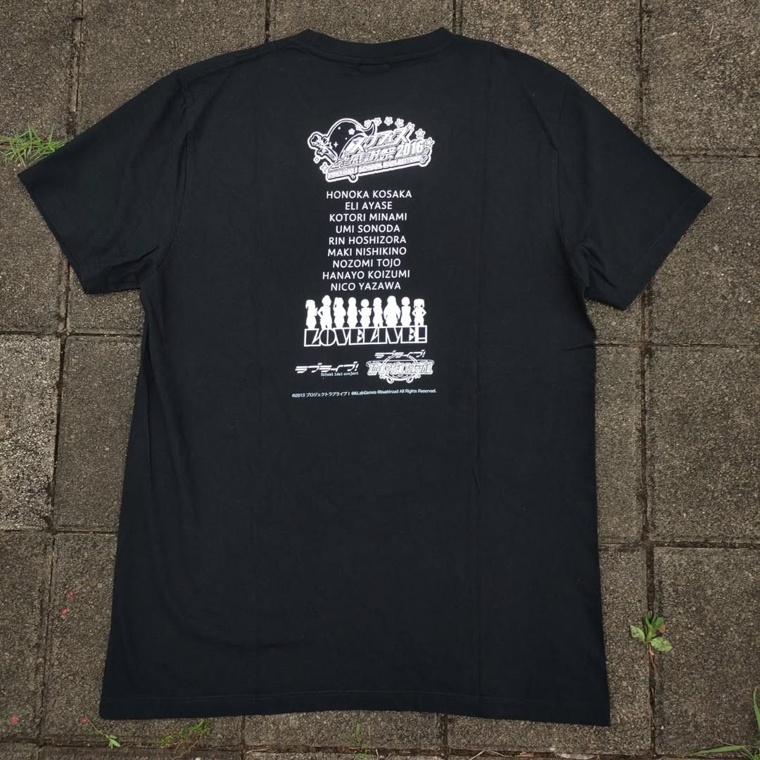 Anime Love Live! Muse Thanksgiving 2016 Tee Size US L / EU 52-54 / 3 - 6 Thumbnail