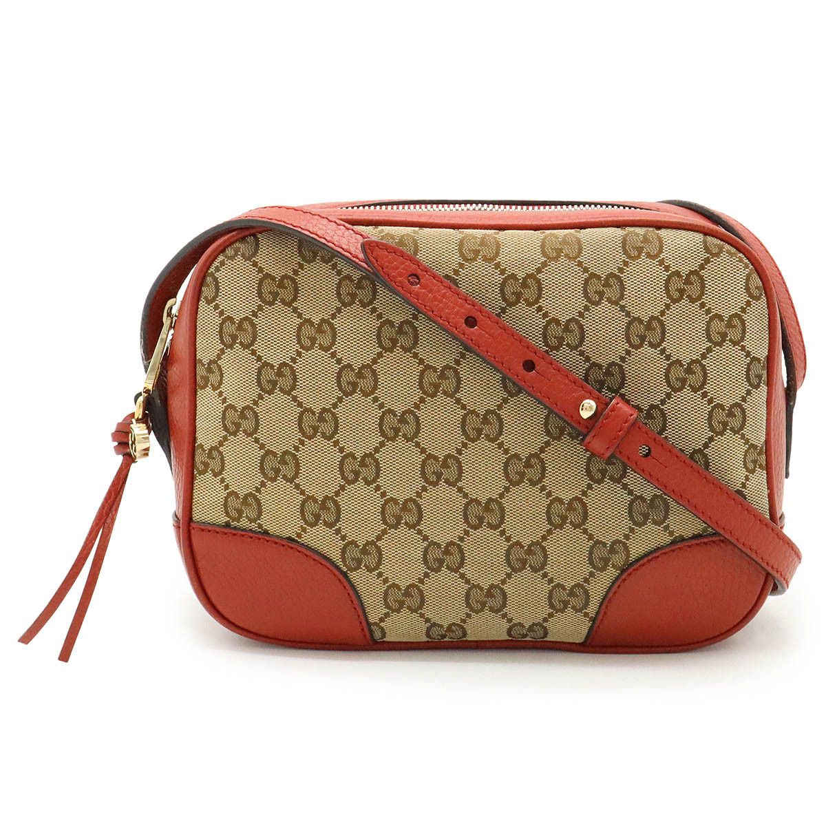 Gucci Gucci Gucci Bree GG Canvas Shoulder Bag Canvas Crossbody Bag 449413 DUTY FREE for USA Size ONE SIZE - 1 Thumbnail