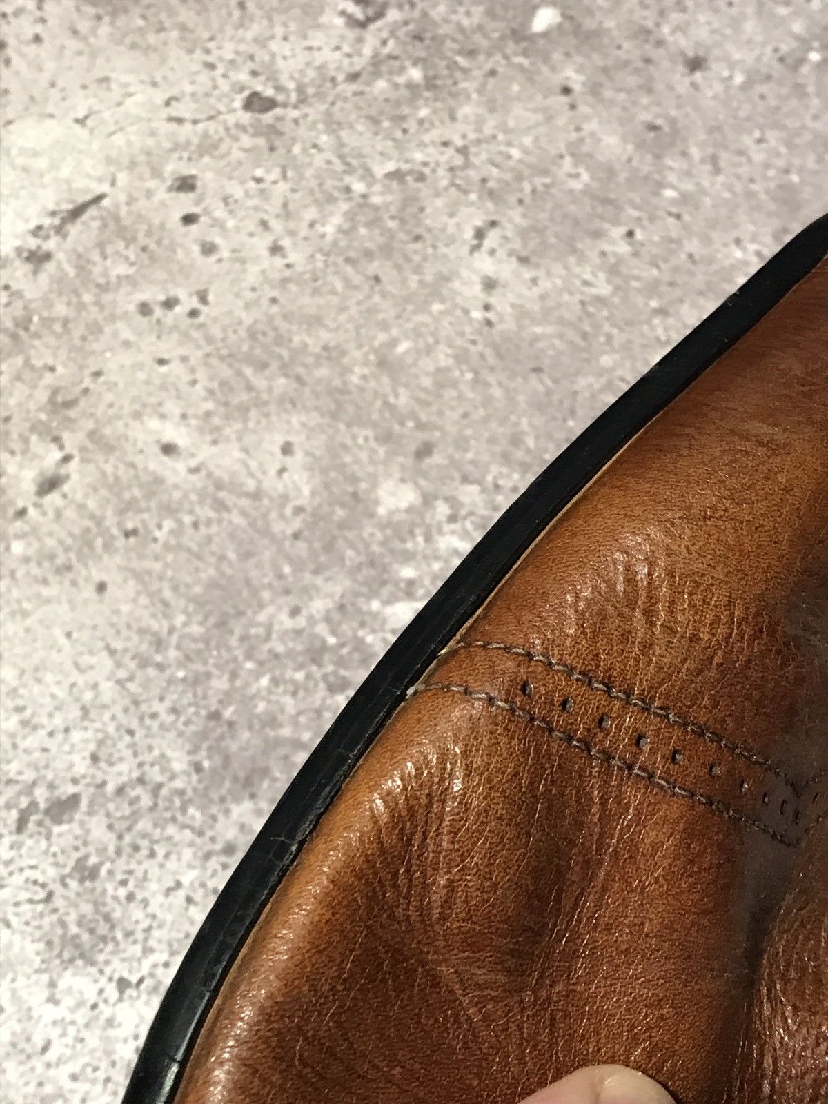 Giorgio Armani × Vintage Vintage Giorgio Armani Leather Boots – Classic Italian 9,5 Size US 9 / EU 42 - 14 Thumbnail
