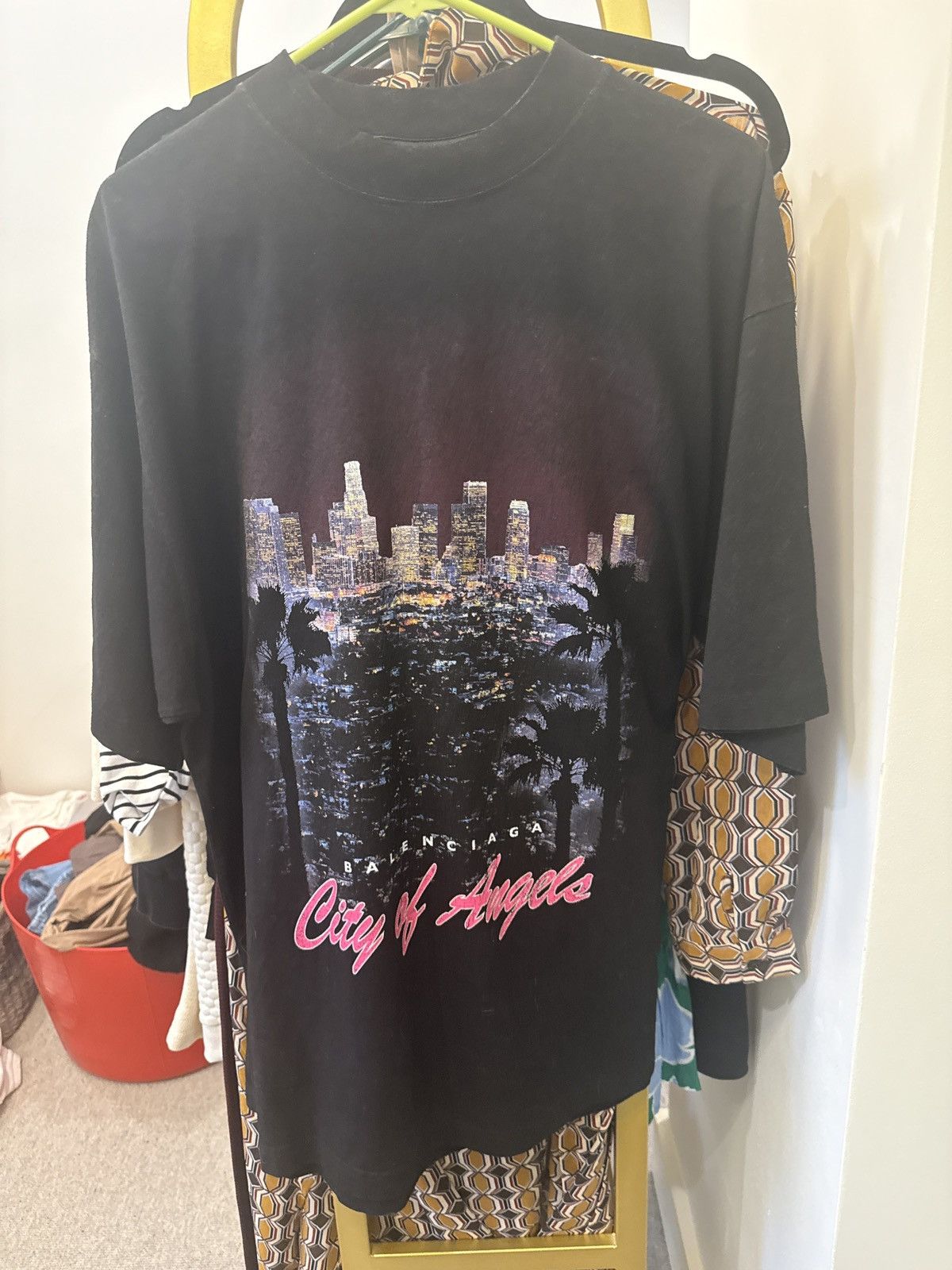 Balenciaga Balenciaga city of angels t shirt Size US M / EU 48-50 / 2 - 1 Thumbnail