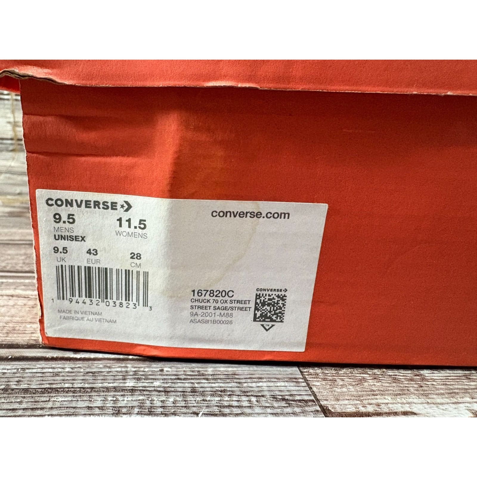 Converse Converse Chuck 70 Low Clean N Preme Street Sage 167820C size Size US 9.5 / EU 42-43 - 3 Thumbnail