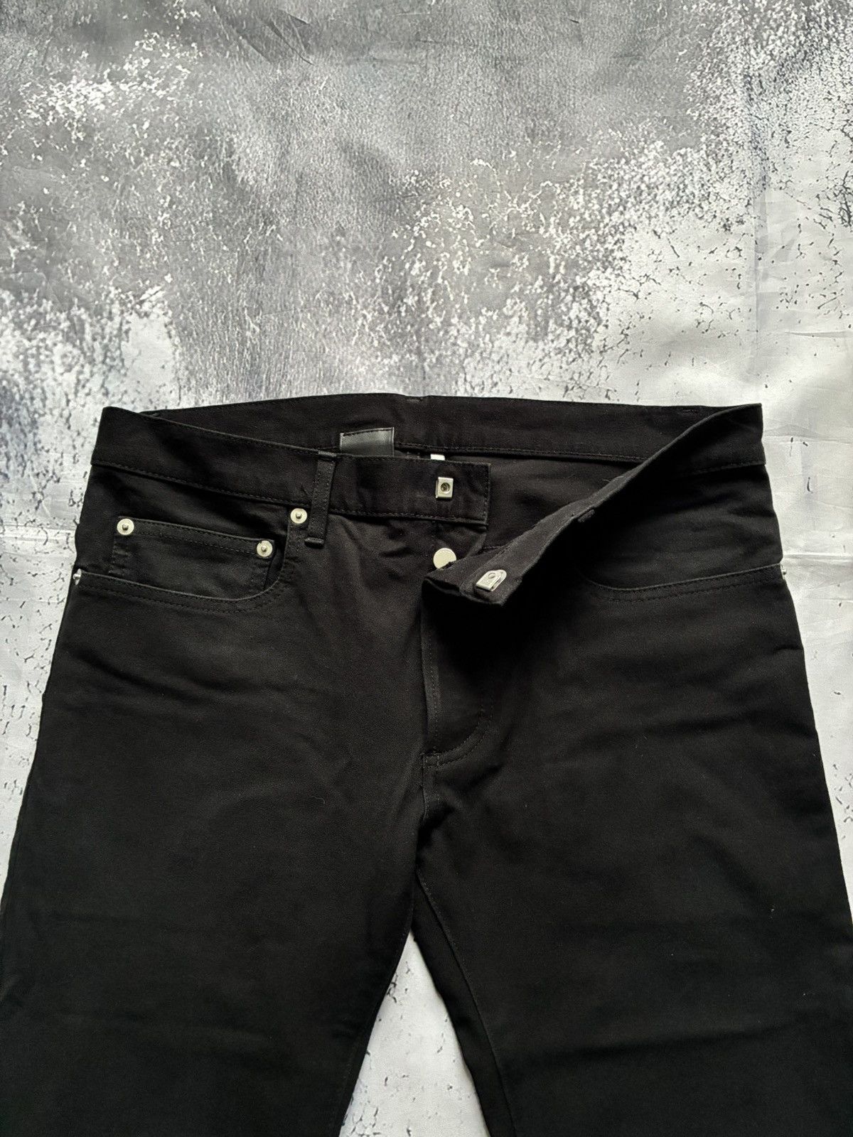 Dior Dior Japan Hedi Slimane Black Skinny Pants Size US 29 - 5 Thumbnail