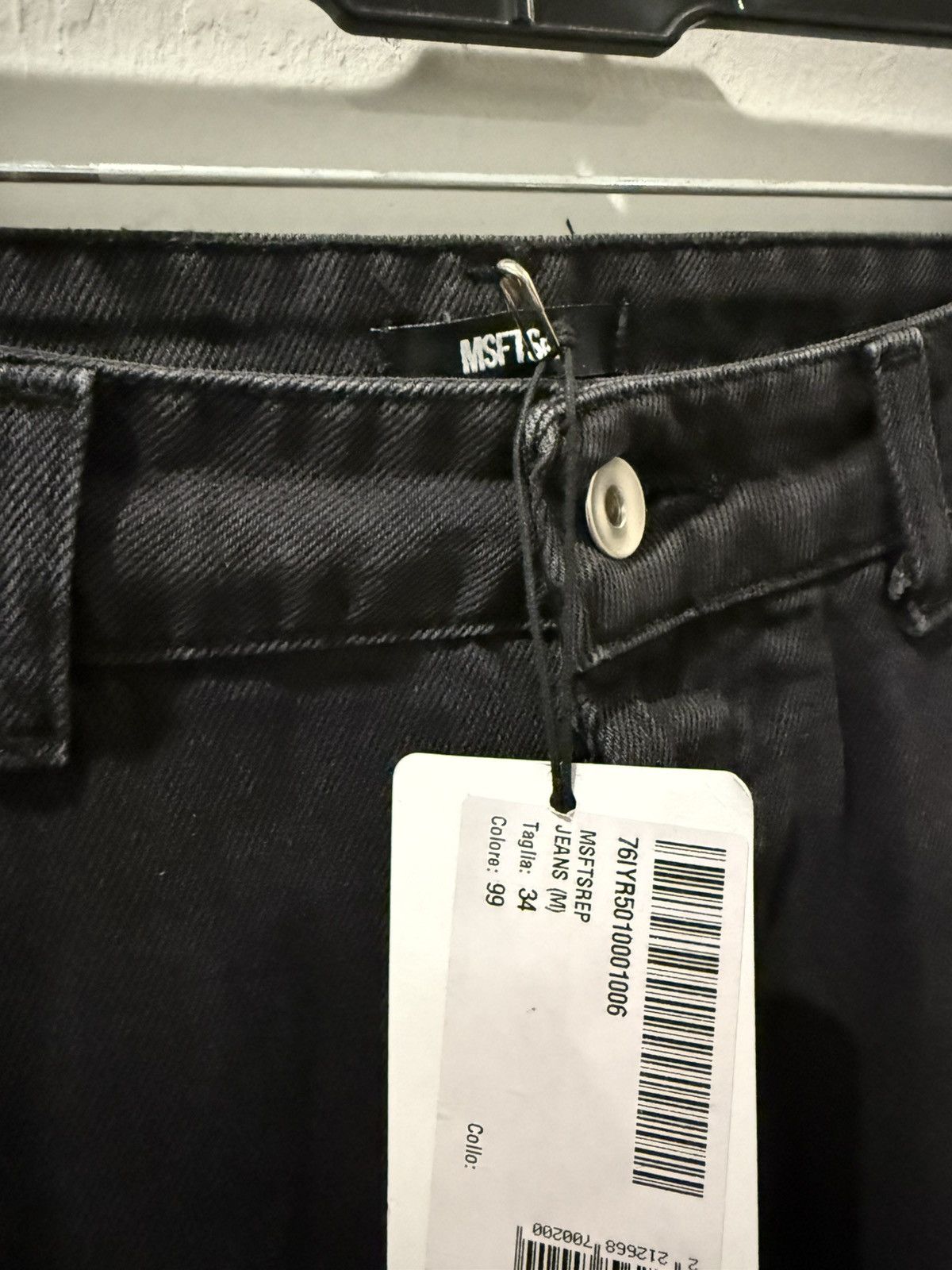 Jaden Smith × Msftsrep × Vintage msftsrep fw/22 vibration print jeans Size US 34 / EU 50 - 4 Thumbnail