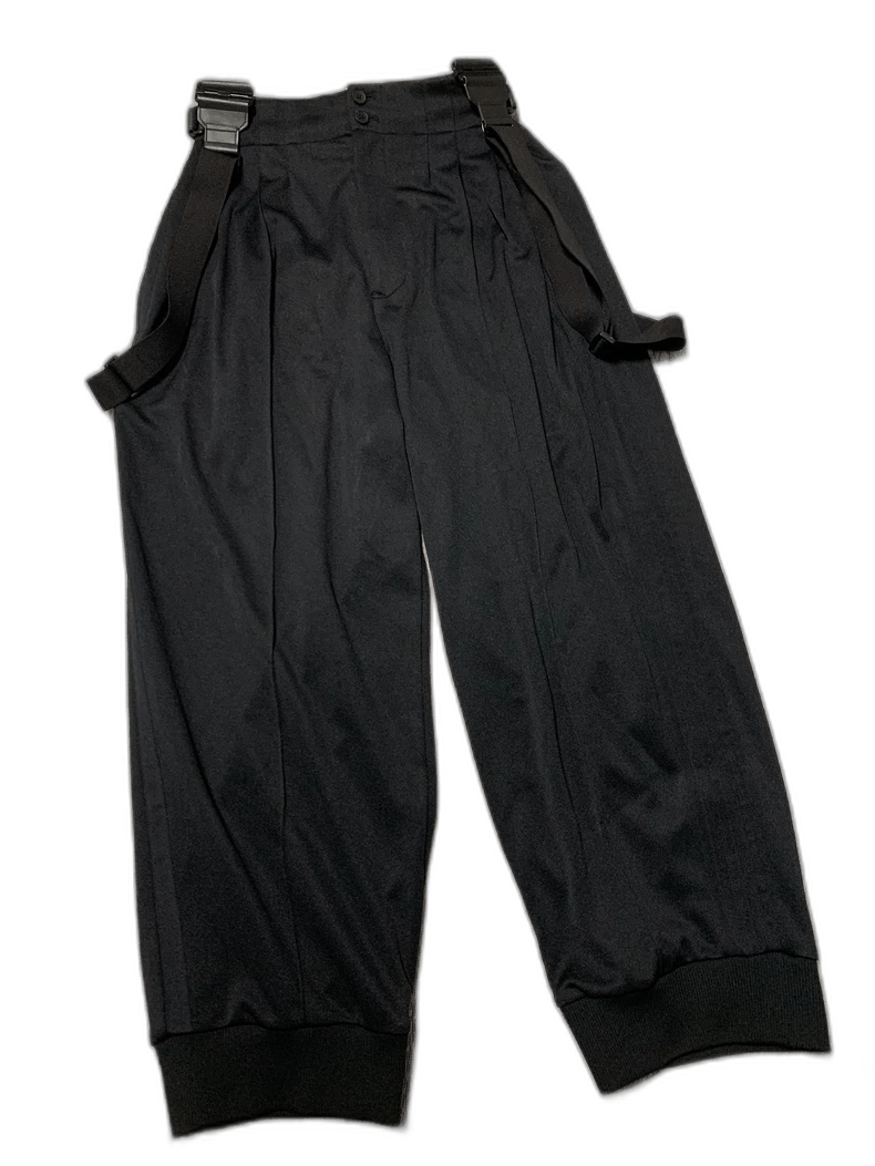 Y3 Adidas Yohji Yamamoto Detachable Strap Wide Leg Pants