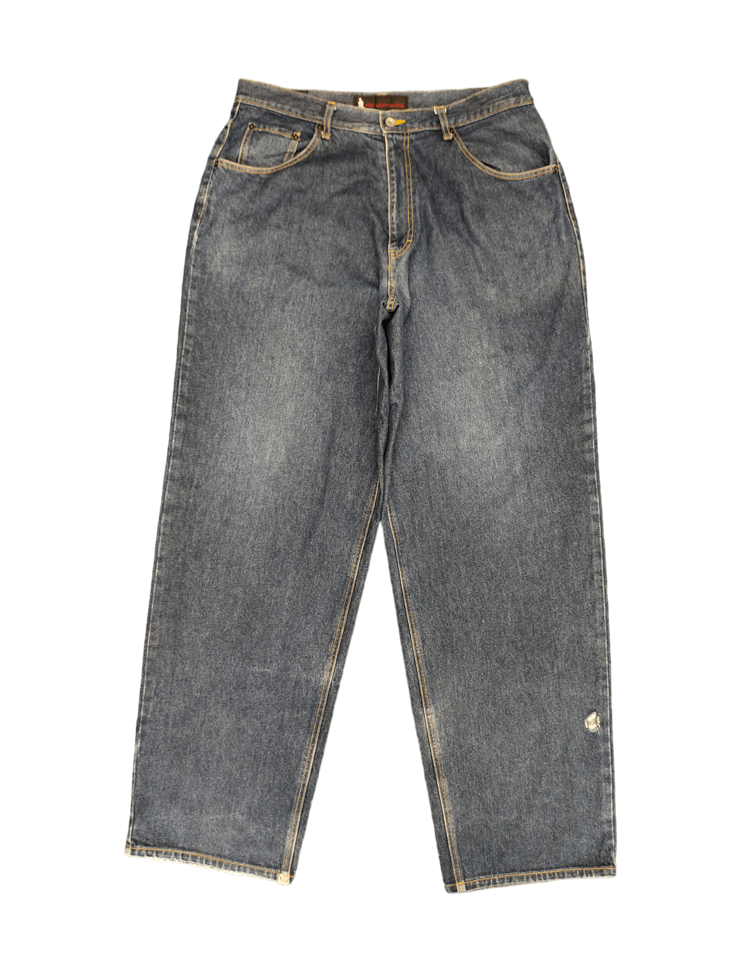 Japanese Brand Baggy Jeans Far East Wide Leg Denim Y2k Jnco Size US 36 / EU 52 - 1 Thumbnail