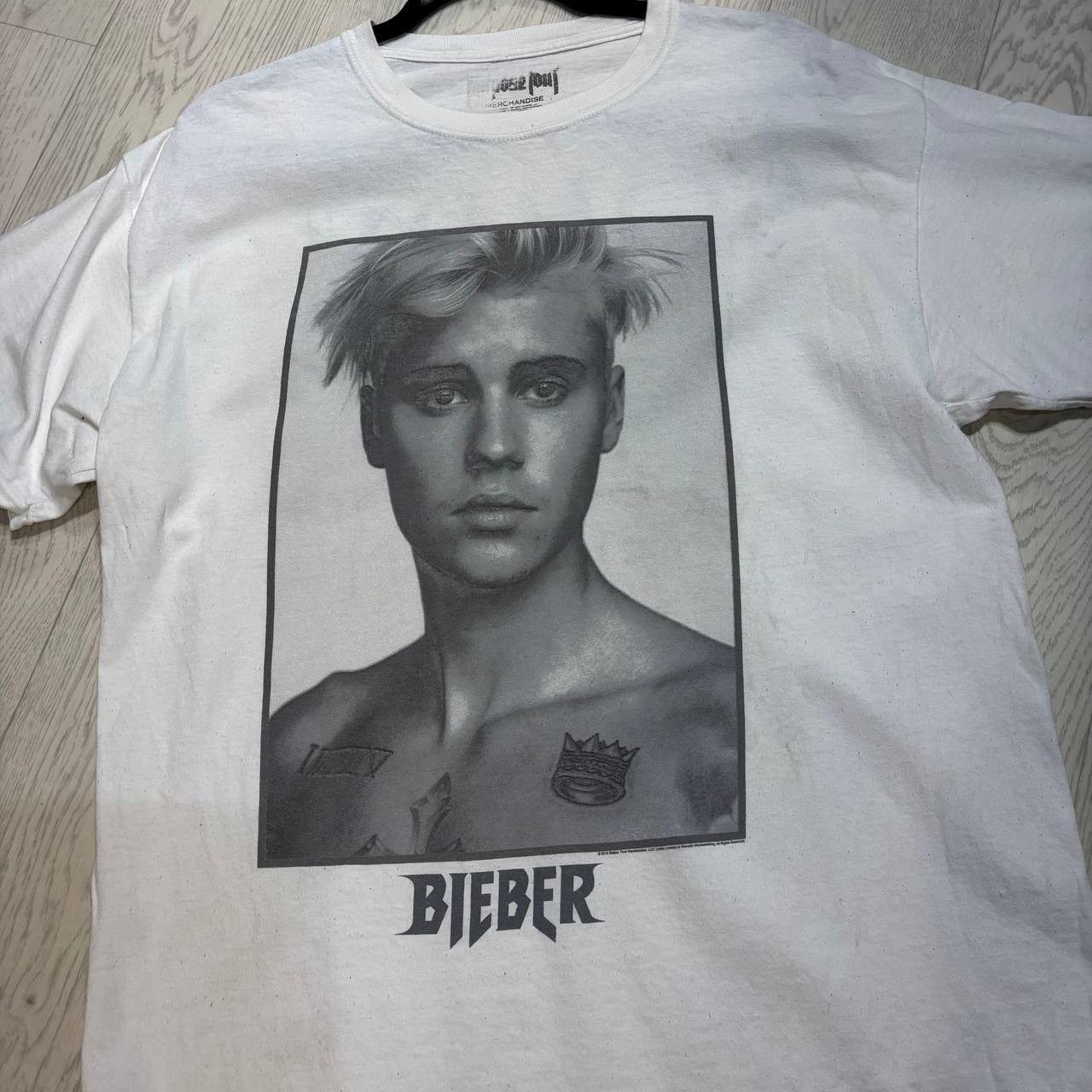 Justin Bieber 2016 Justin Bieber Purpose Tour T-shirt Size:L Size US L / EU 52-54 / 3 - 4 Thumbnail