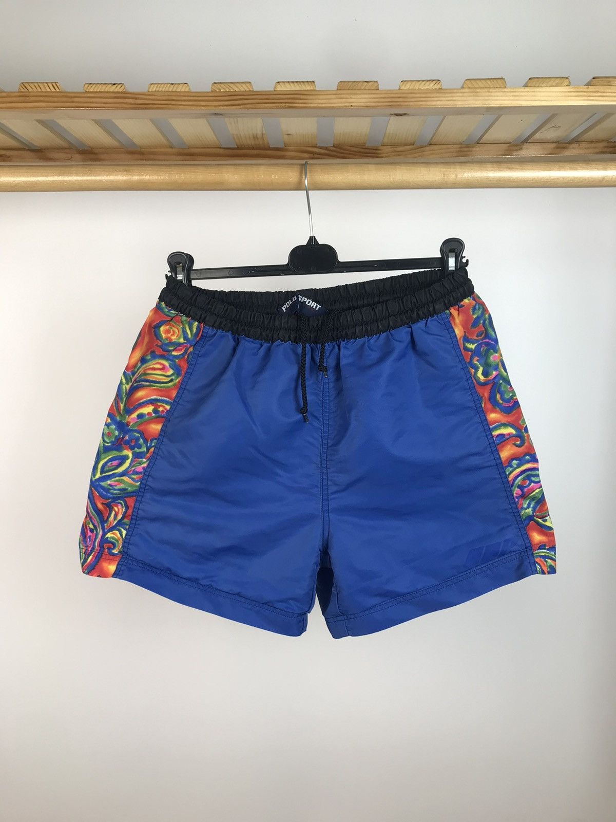 Polo Ralph Lauren × Ralph Lauren × Vintage Polo Sport Ralph Lauren Nylon Vintage Shorts Size US 31 - 1 Thumbnail