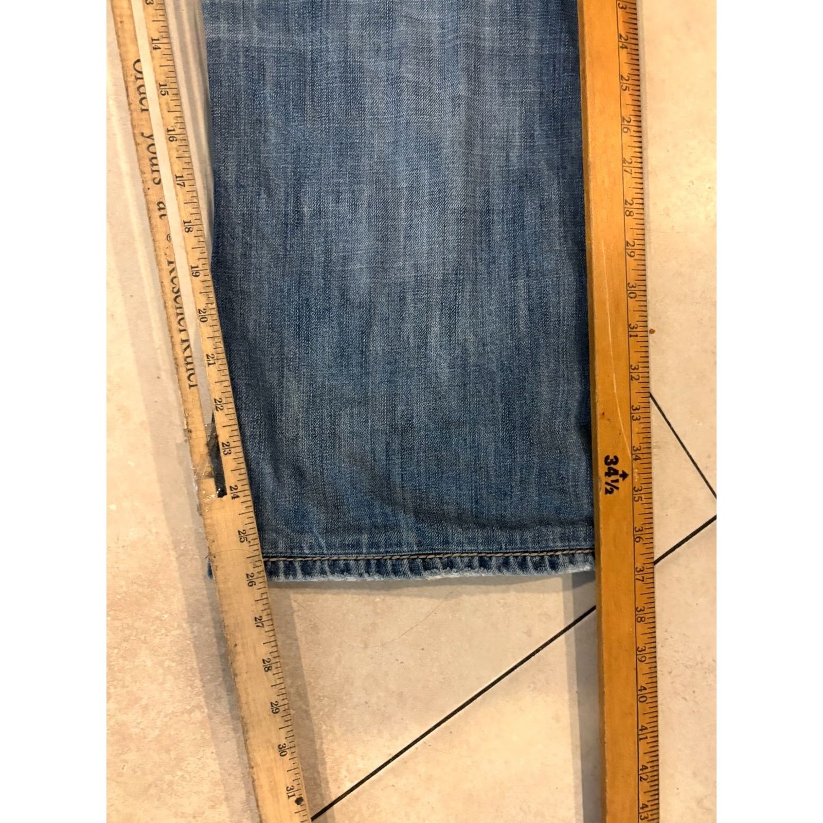 Silver Jeans Co. Silver Jeans Jeans Mens Size 38 Dark Wash Blue Bootcut Denim 6176 USA Style 38x26 Mens Size US 38 / EU 54 - 7 Thumbnail