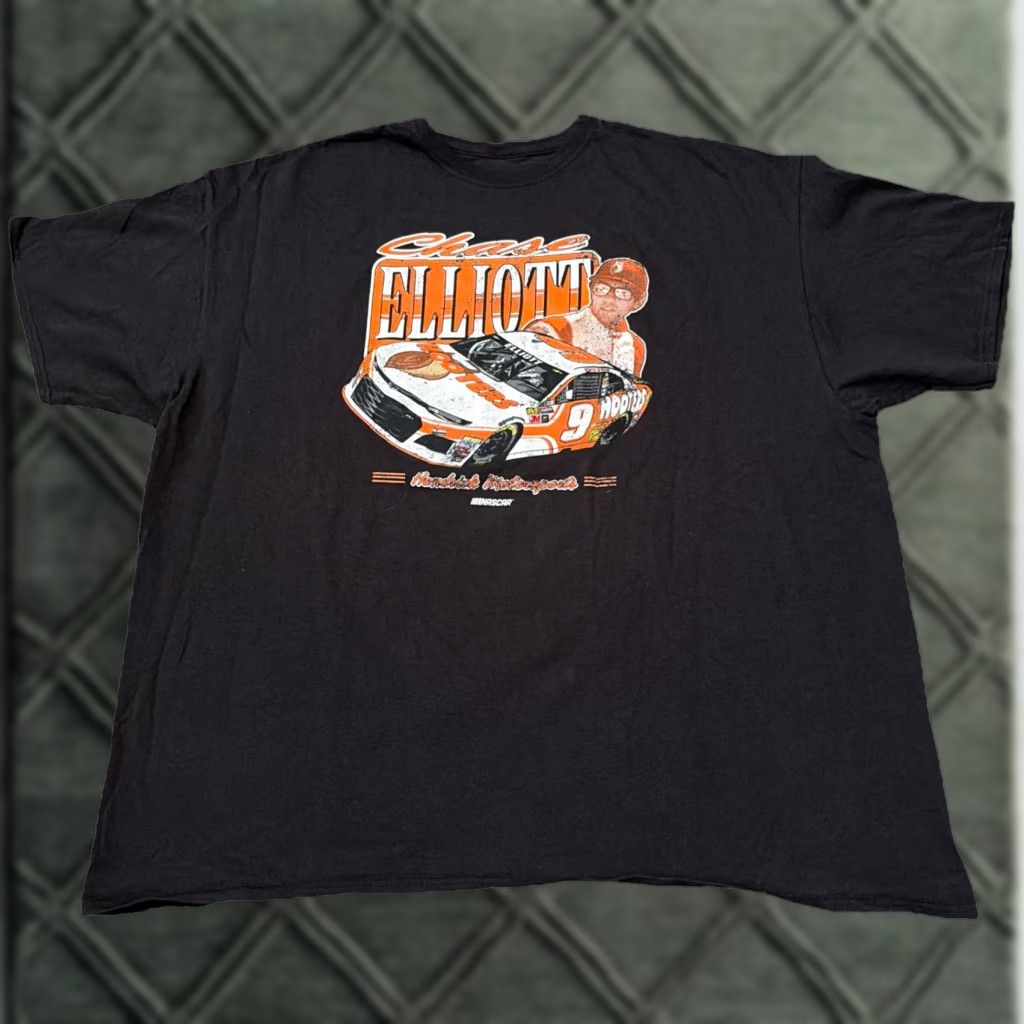 NASCAR Chase Elliot NASCAR Racing Hooters Hendrick Motorsport Black Shirt 3XL Men Size US XXL / EU 58 / 5 - 1 Thumbnail