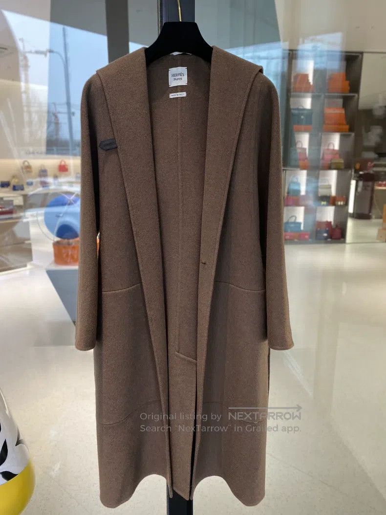 Hermes Hermes Wool Coat Size XS / US 0-2 / IT 36-38 - 1 Thumbnail