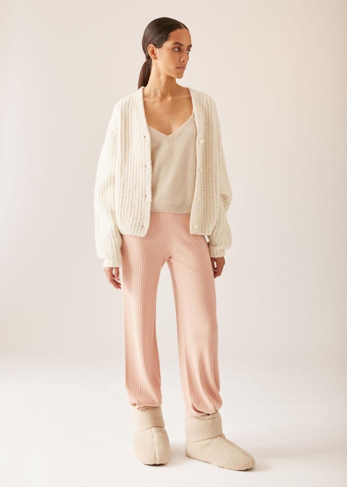 Loro Piana o1srvl11e1024 Cocooning Fluid Pant in Pink Size 30" / US 8 / IT 44 - 3 Thumbnail