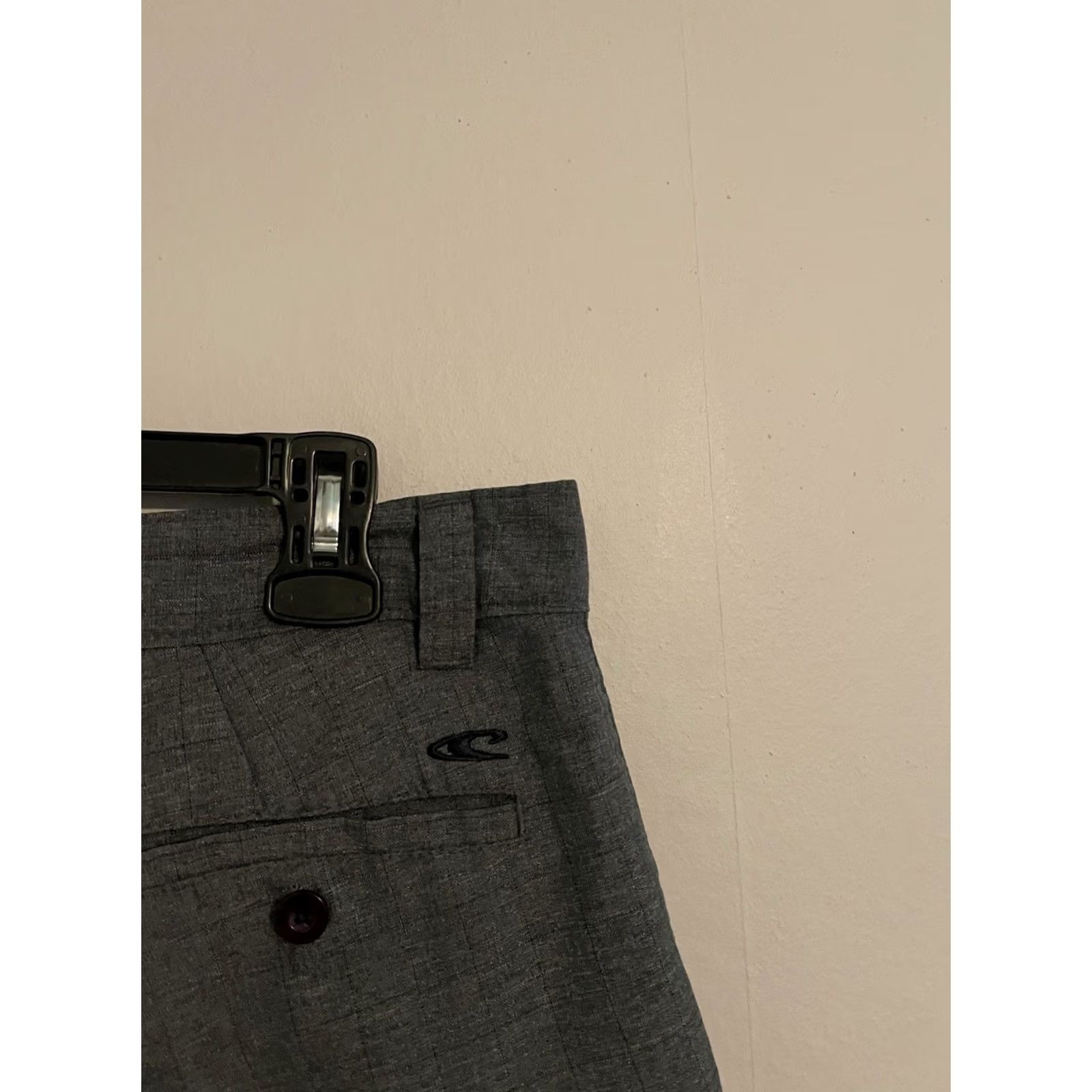 O'Neill O'Neill Shorts Gray Y2K Skate Chinos Polyester Blend 10" Men's 31 Size US 31 - 5 Thumbnail