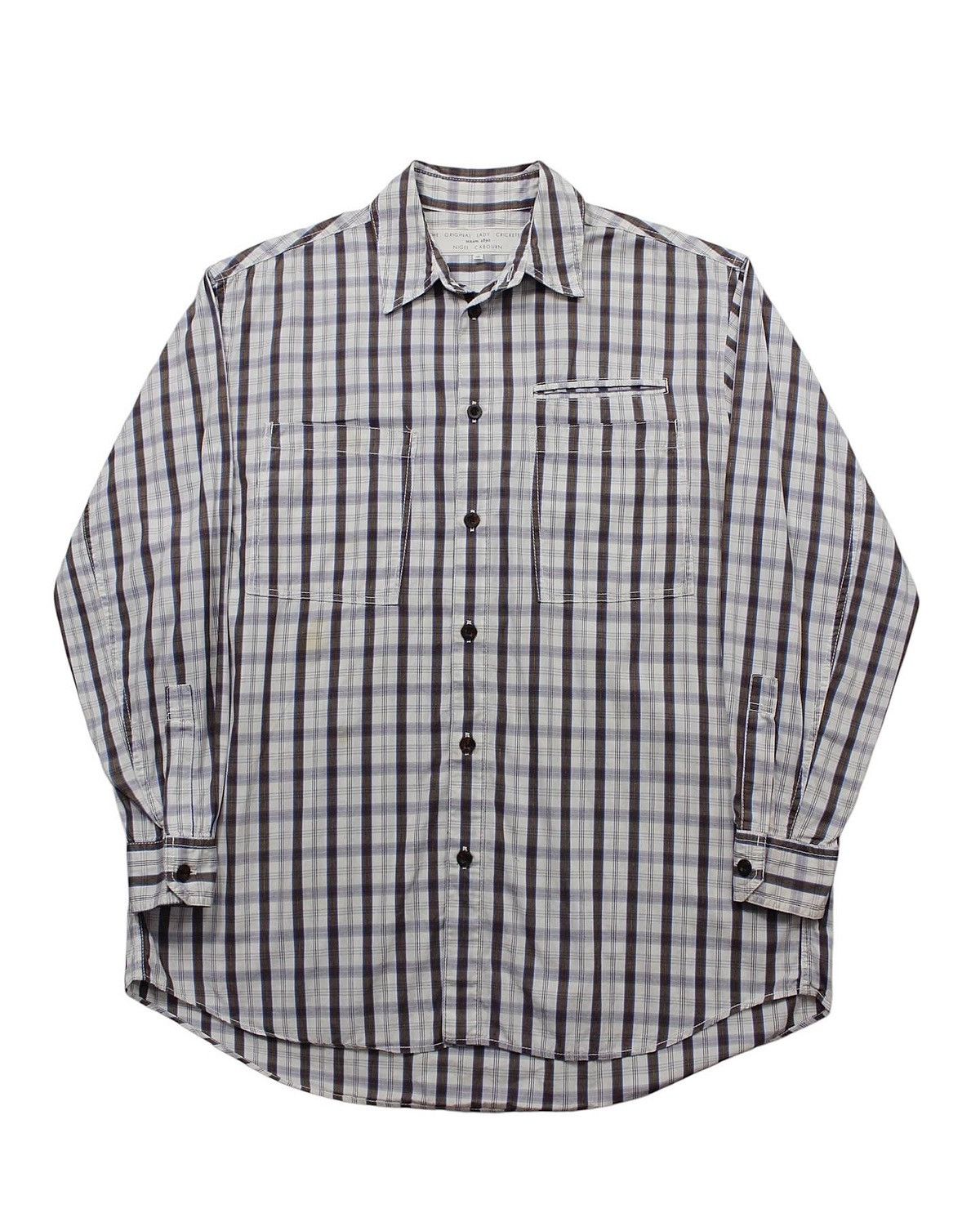 Nigel Cabourn × Vintage NIGEL CABOURN “THE ORIGINAL LADY CRICKETERS” PLAID SHIRT Size US L / EU 52-54 / 3 - 1 Thumbnail