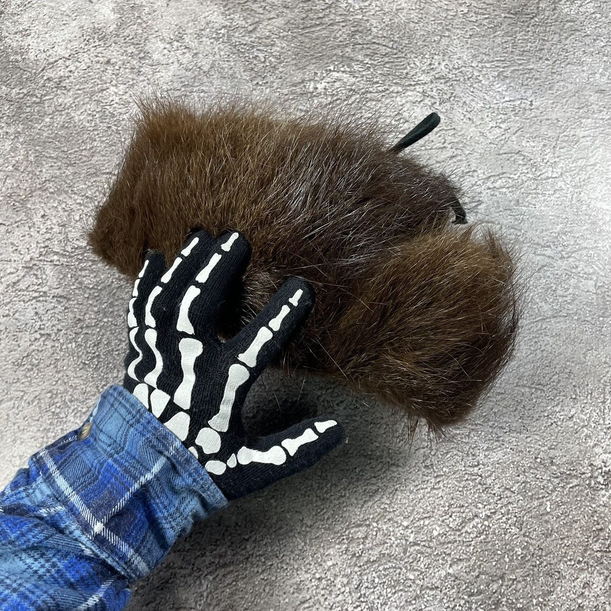 Japanese Brand Vintage 90s Alt Beanie Mohair Buymypiece furry American VTg Size ONE SIZE - 6 Thumbnail