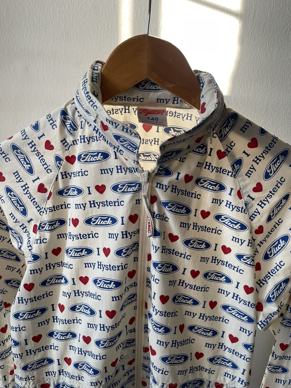 Hysteric Glamour 2000s Hysteric Glamour Overprint Fuck Love JACKET #98 Size US XS / EU 42 / 0 - 3 Thumbnail