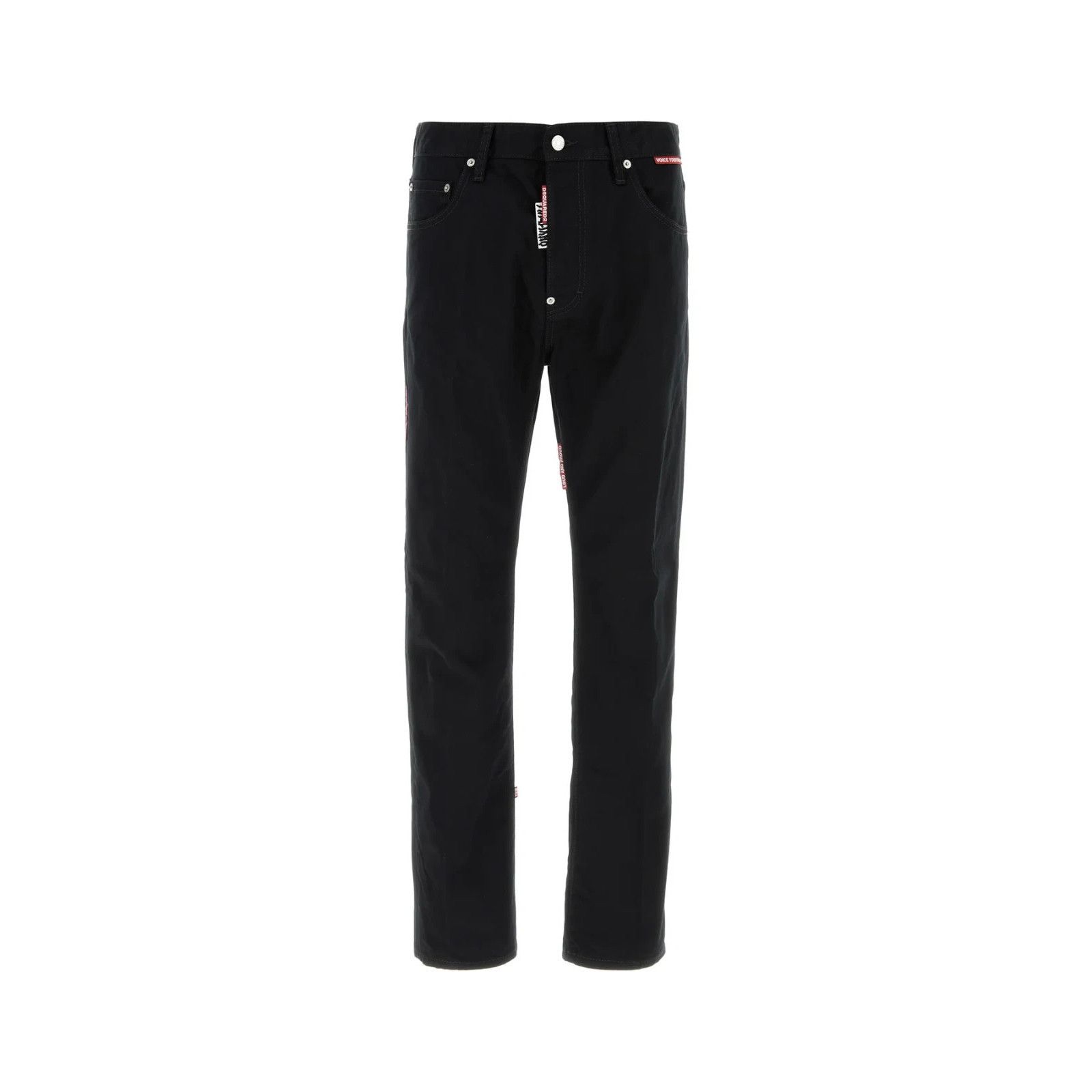 Dsquared2 DSQUARED2 642 Black Denim Jeans New & Authentic (Men's size: Size US 44 / EU 60 - 1 Thumbnail
