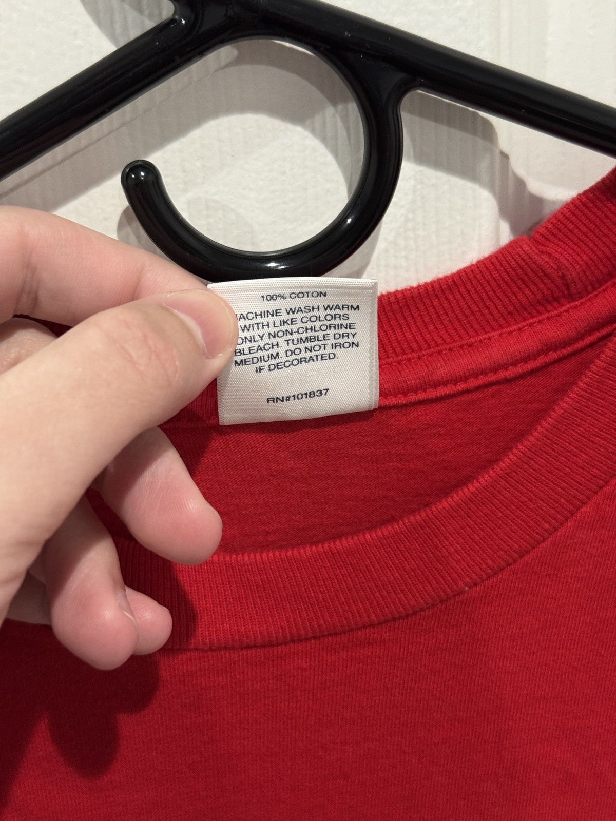 Supreme Supreme Mens Chrome Logo Red T-Shirt Tee Size M Medium Size US M / EU 48-50 / 2 - 7 Thumbnail