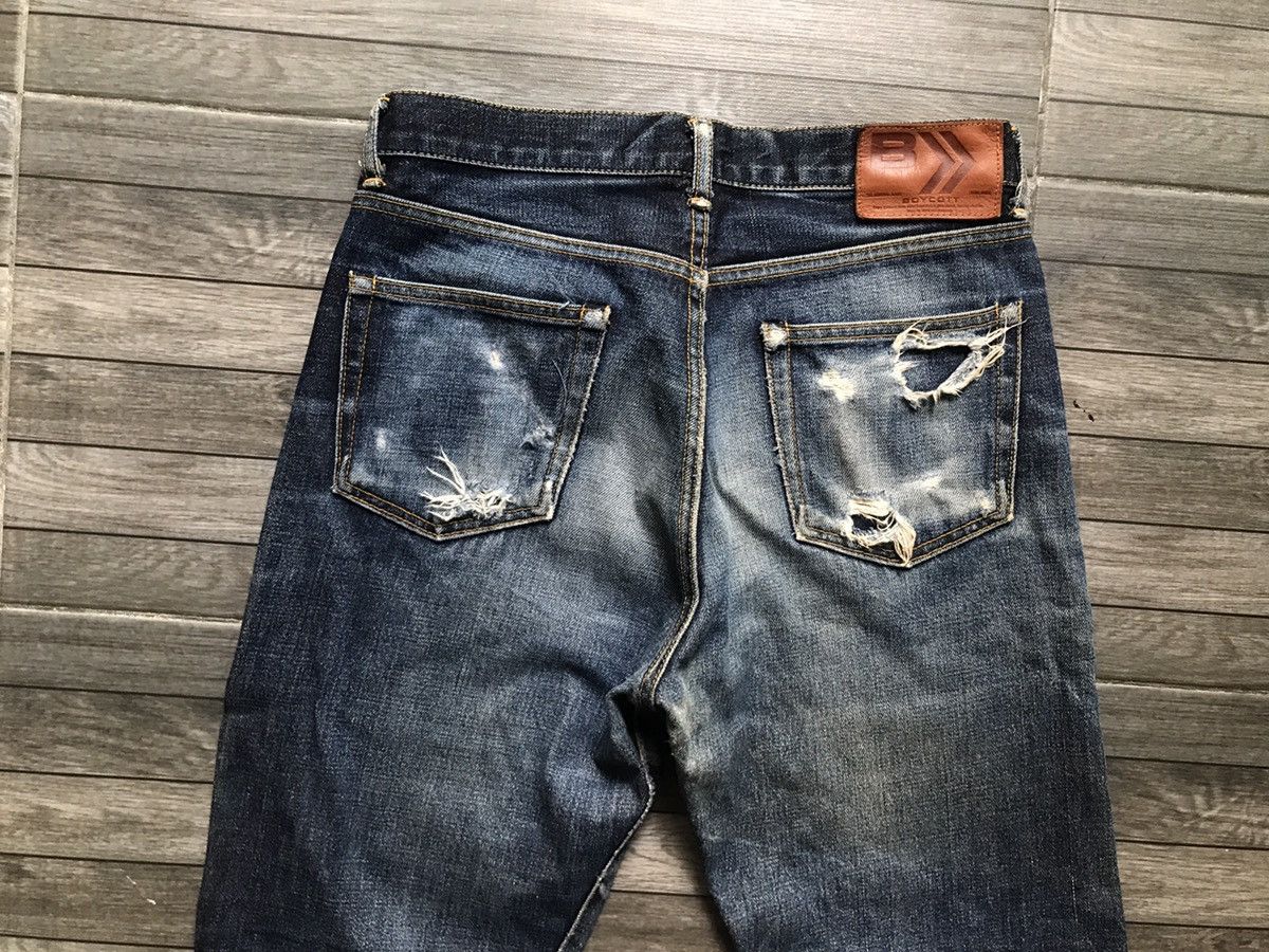 Boycott × Vintage Vintage japanese selvedge denim Boycott Size US 32 / EU 48 - 6 Thumbnail