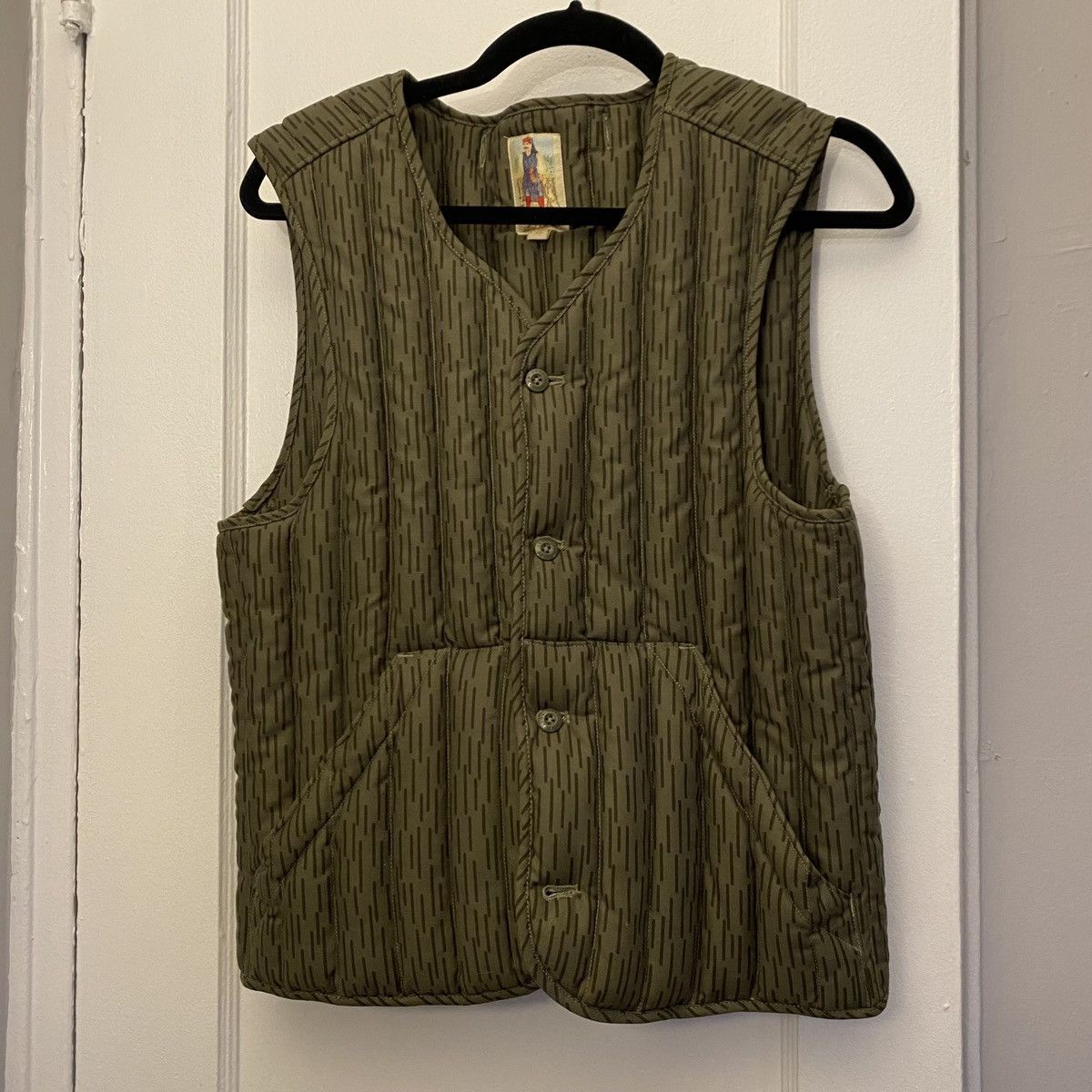 Aime Leon Dore Aime Leon Dore Quilted Vest Rain Camo Size US XS / EU 42 / 0 - 2 Thumbnail