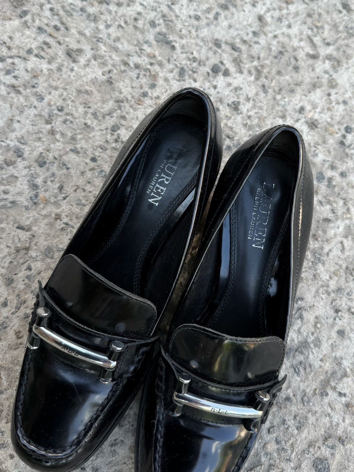 RRL Ralph Lauren Ralph Lauren Y2K Polo Loafers Old Many Heels Prada Style Size US 9 / IT 39 - 10 Thumbnail