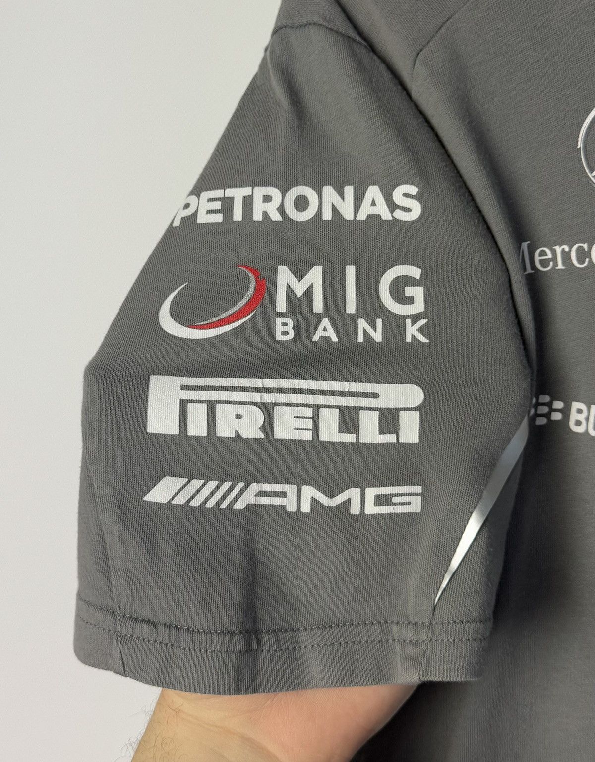 Formula 1 Mercedes AMG Petronas F1 Racing Team Short Sleeve T-Shirt Size US S / EU 44-46 / 1 - 6 Thumbnail