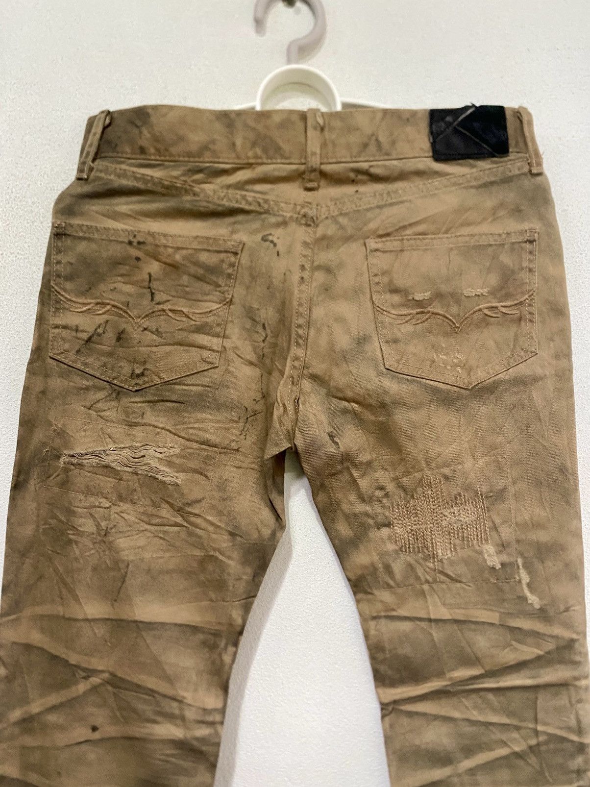 Japanese Brand Japanes Barand Fuga Distress Denim Jeans Size US 30 / EU 46 - 9 Thumbnail