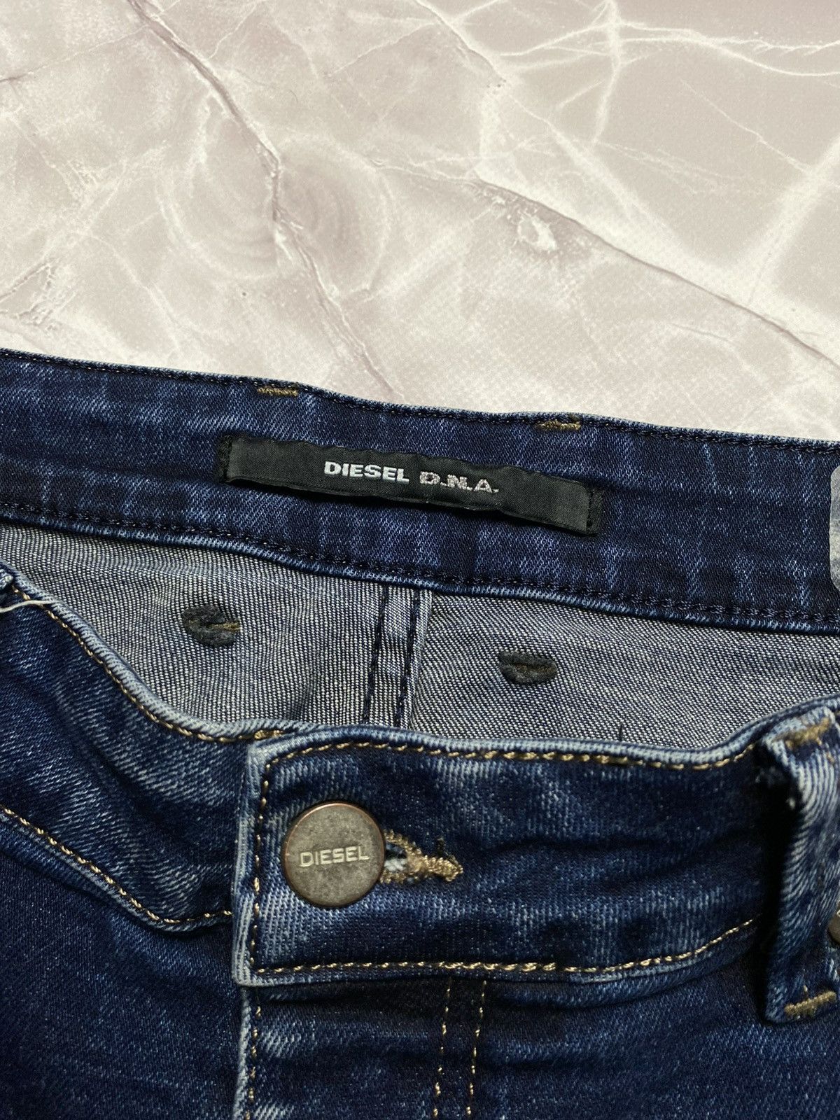 Diesel Diesel Jeans Washed Denim Distressed Stretch Mens Size 36 Size US 36 / EU 52 - 9 Thumbnail