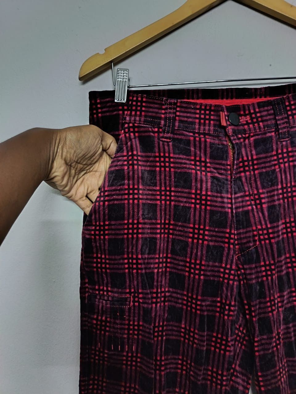 Sports Specialties Vtg Bridgestone Golf Trousers Checkered Size US 32 / EU 48 - 3 Thumbnail