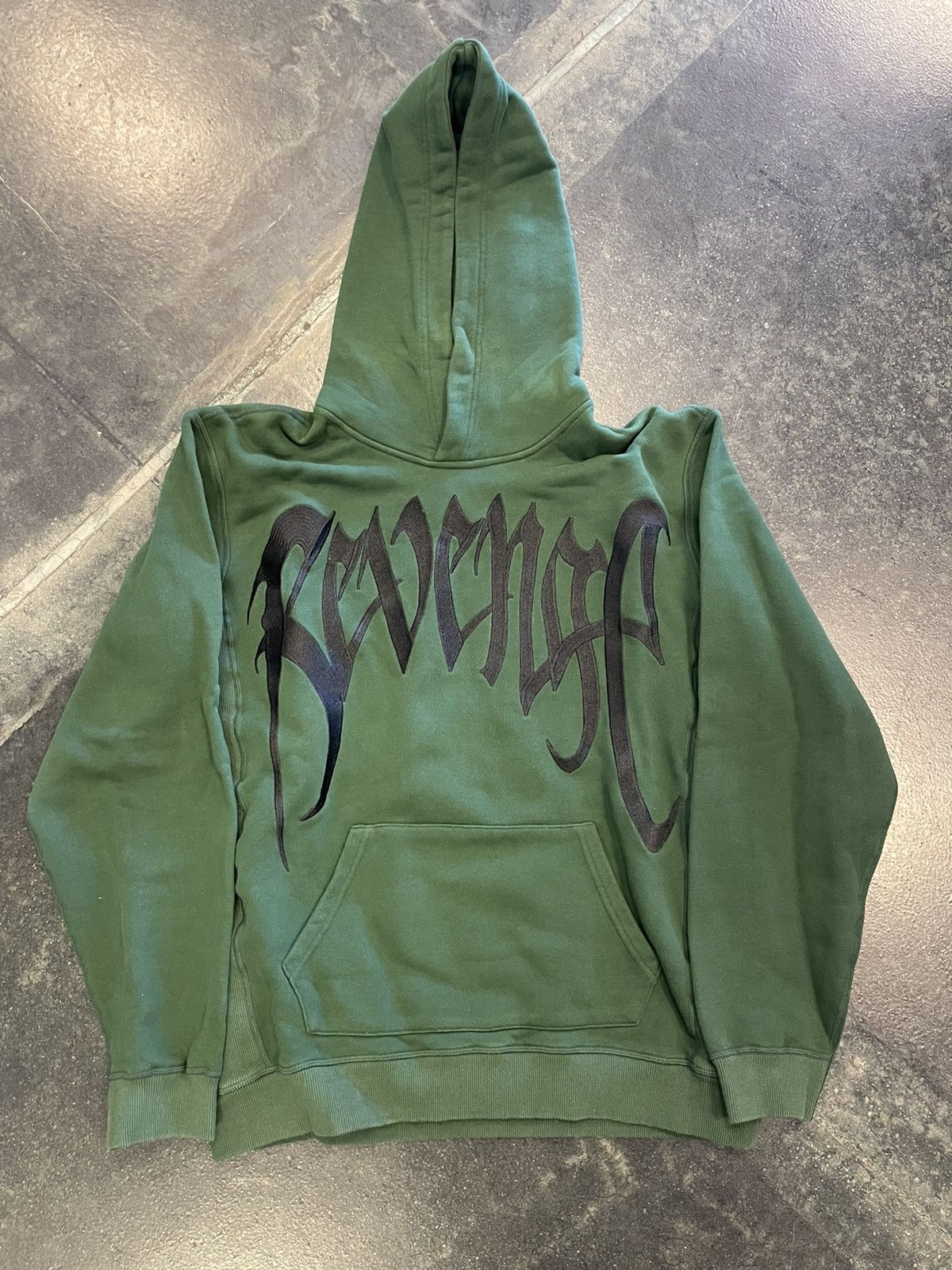 Revenge Green Hoodie