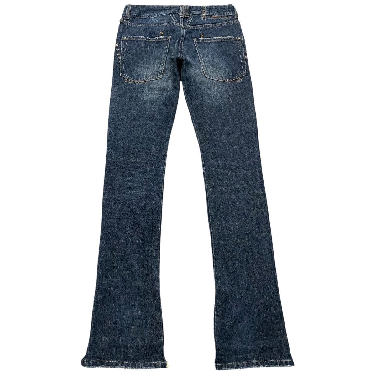 Marithe + Francois Girbaud Marithe Francois Girbaud Denim Flare Jeans Size 28" / US 6 / IT 42 - 2 Thumbnail
