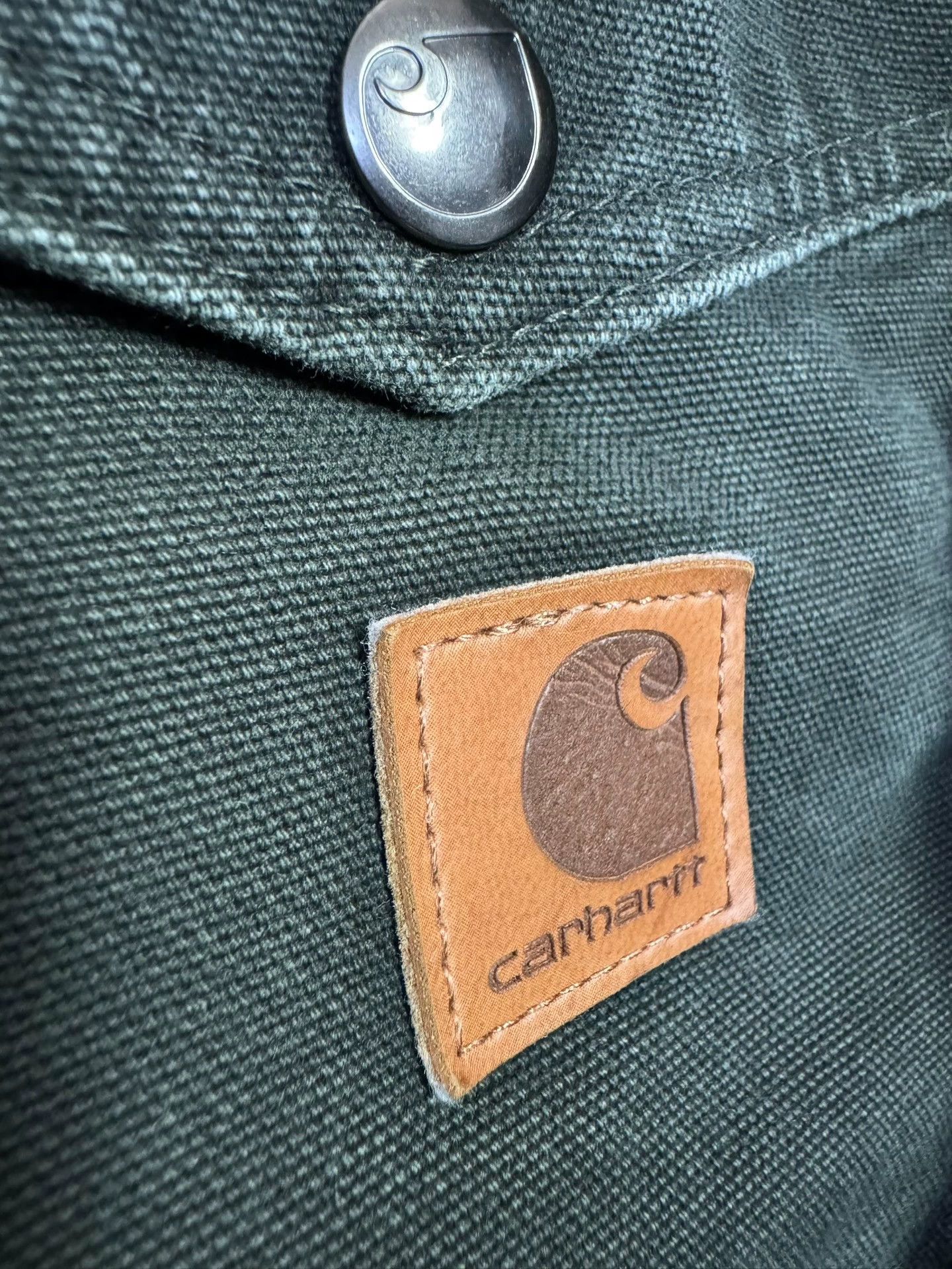 Carhartt Vintage Carhartt 101230 Moss Green XL Jacket Size US XL / EU 56 / 4 - 7 Thumbnail