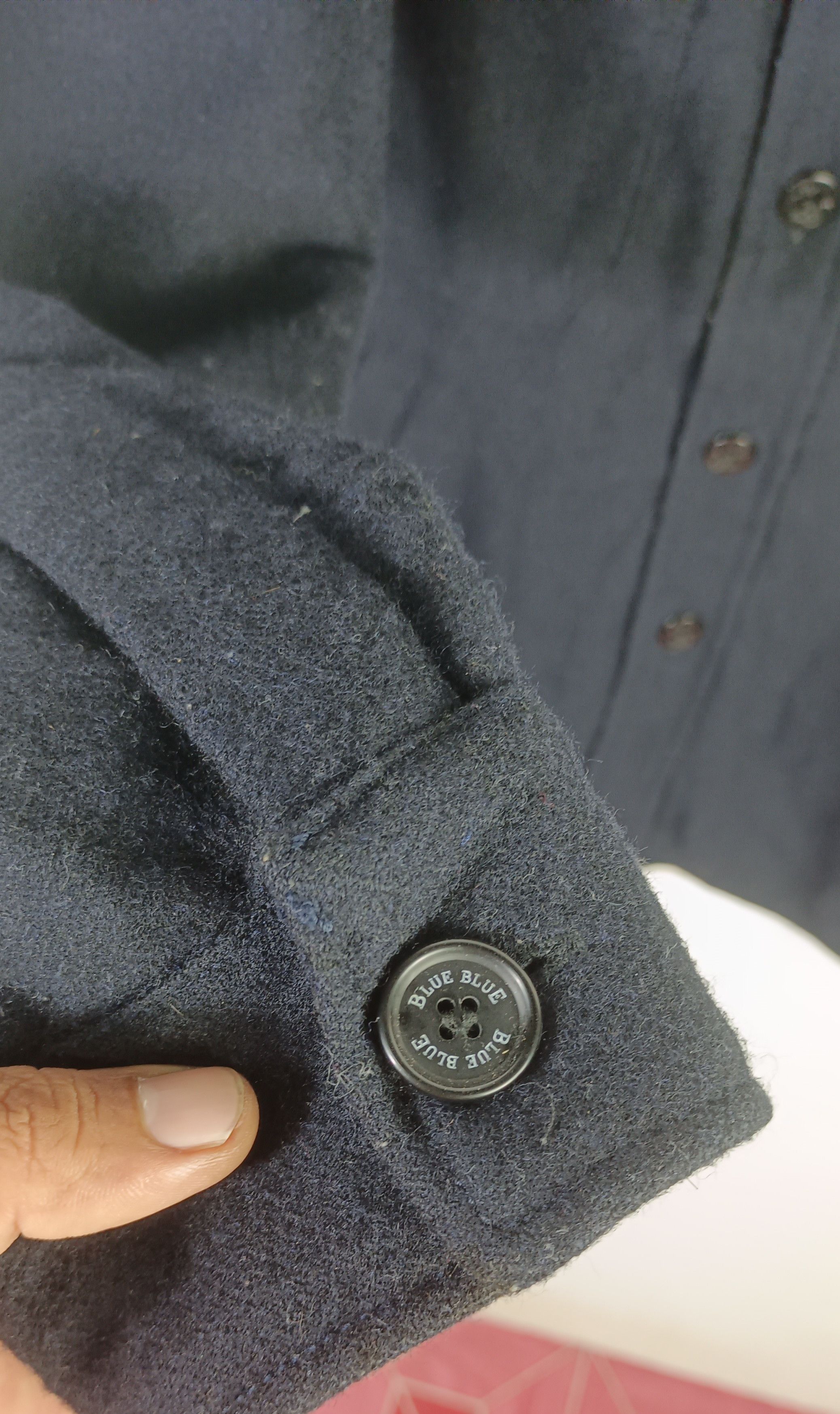 Blue Blue Japan Blue Blue Japan Indigo-Dyed Garments Wool Jacket Size US M / EU 48-50 / 2 - 6 Thumbnail