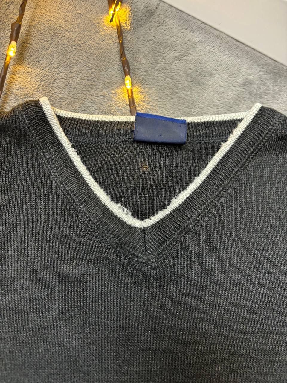 Dickies × Vintage Vintage Y2K DICKIES GRAPHITE RIBBED KNIT SWEATER Size US XL / EU 56 / 4 - 5 Thumbnail