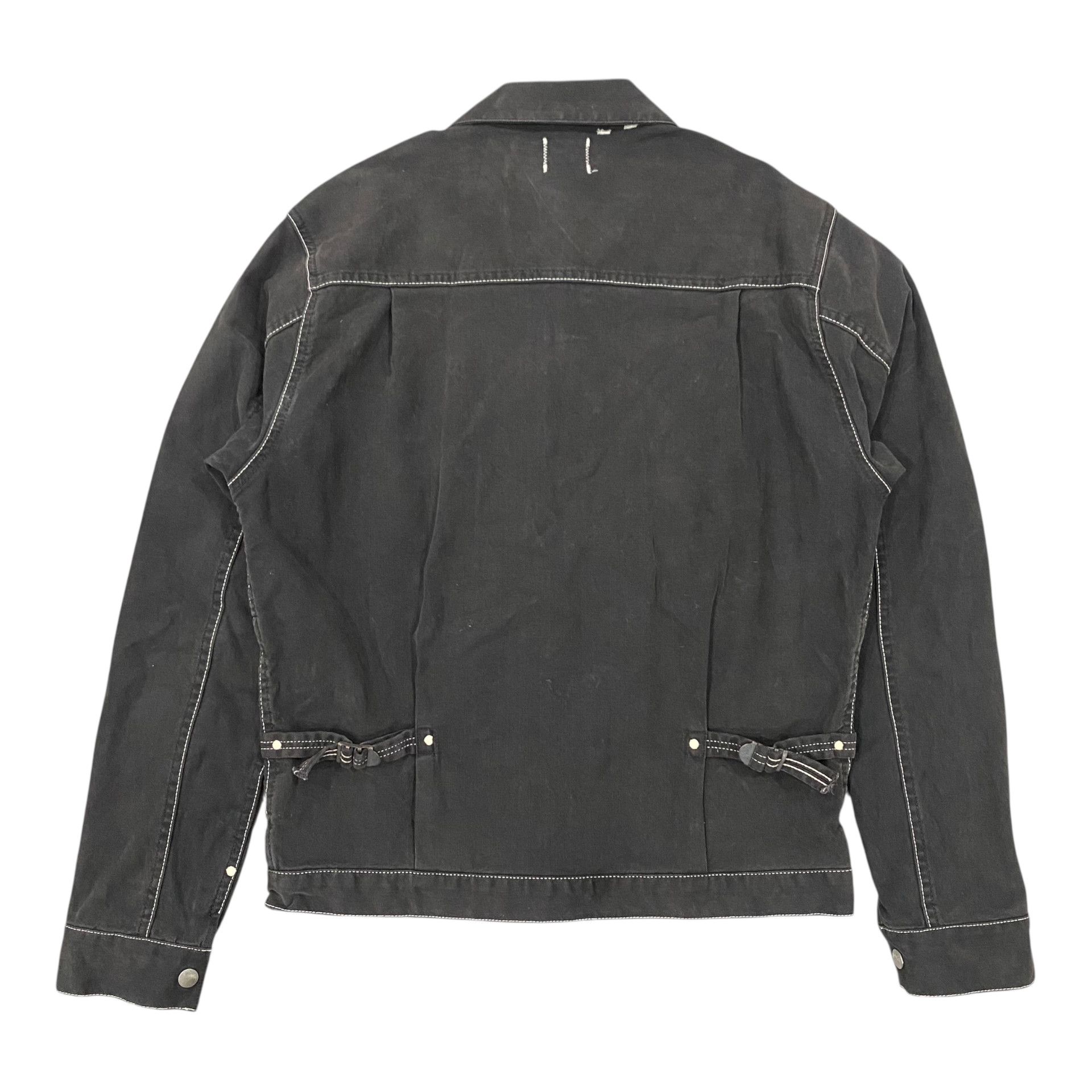 N.Hoolywood 💥N. HOOLYWOOD BLUE BELL TRUCKER DENIM JACKET Size US S / EU 44-46 / 1 - 6 Thumbnail