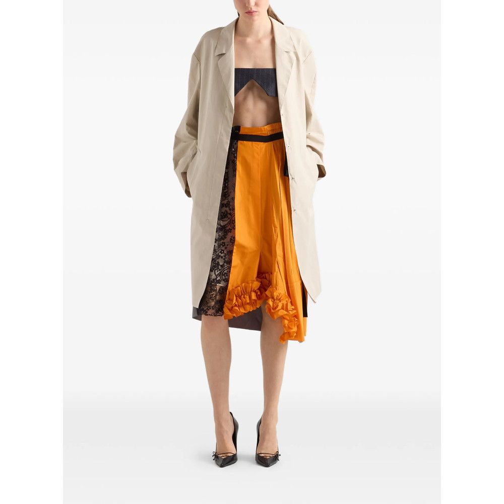 Prada Prada ORANGE Skirts - Full Skirts Size 27" / US 4 / IT 40 - 1 Thumbnail