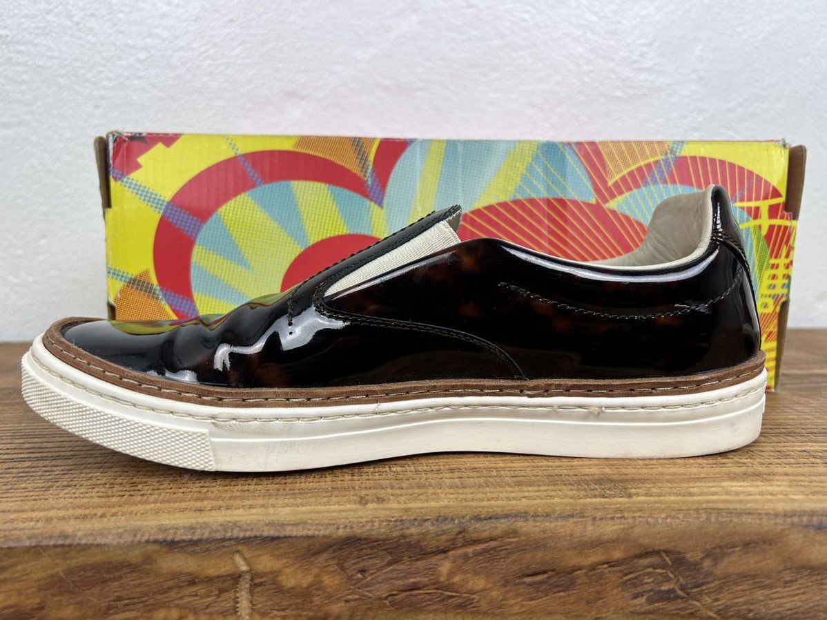 Maison Margiela MM22 Artisanal Maison Margiela Leather Print Slip On Low Top Size US 8 / IT 38 - 11 Thumbnail