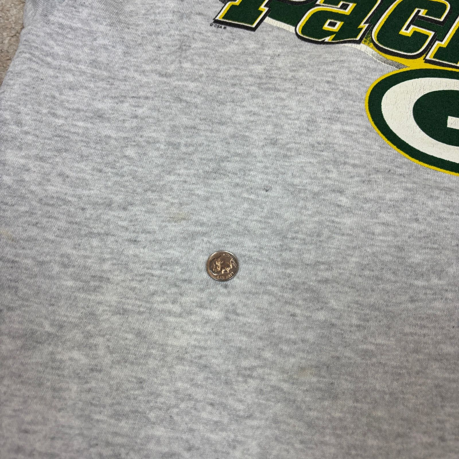 CSA × NFL × Vintage VTG 90s Green Bay Packers Crewneck Sweatshirt Pullover XL Size US XL / EU 56 / 4 - 11 Thumbnail