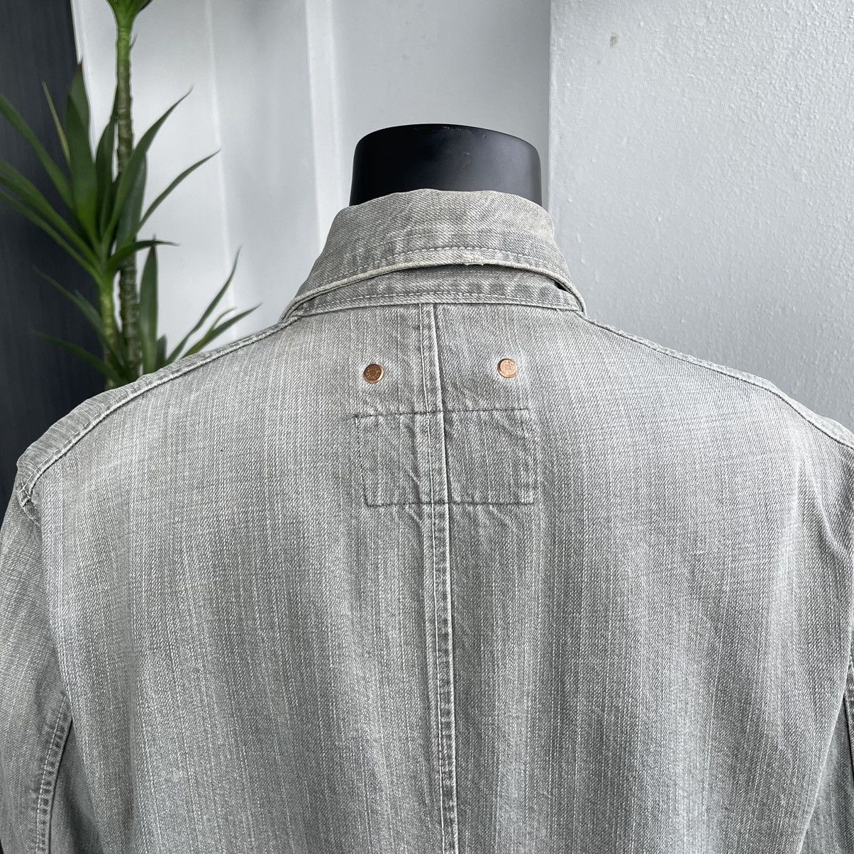 Levi's × Levi's Vintage Clothing Vintage Levis Denim Redloop Grey workers Jacket Size L / US 10 / IT 46 - 10 Thumbnail