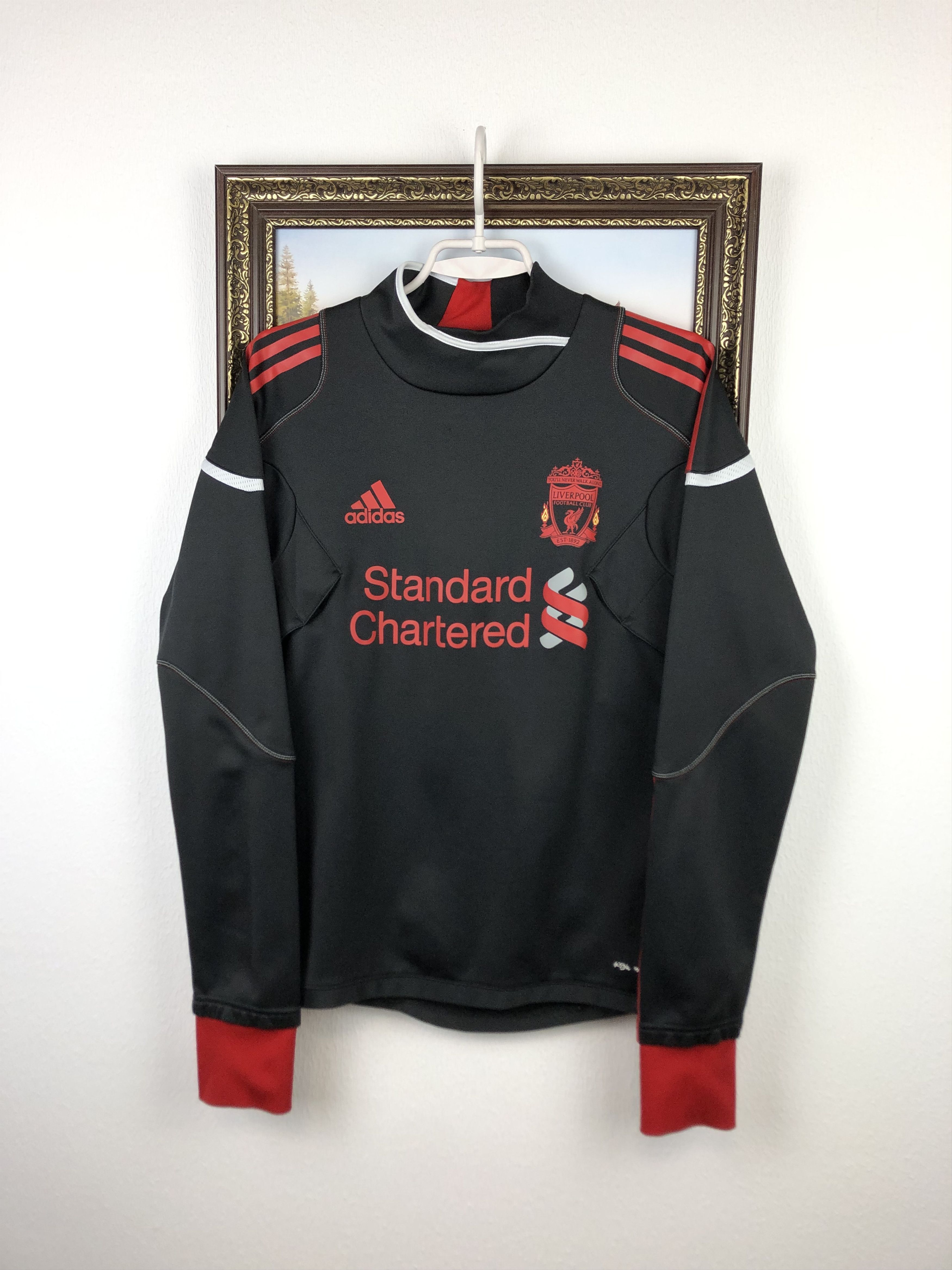 Retro Liverpool Fc Hoodies Vintage Liverpool Football Warm Up