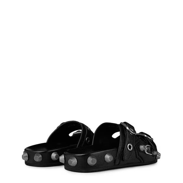 Balenciaga o1g2r1mq0924 Cagole Sandal in Black Size US 6 / IT 36 - 4 Thumbnail
